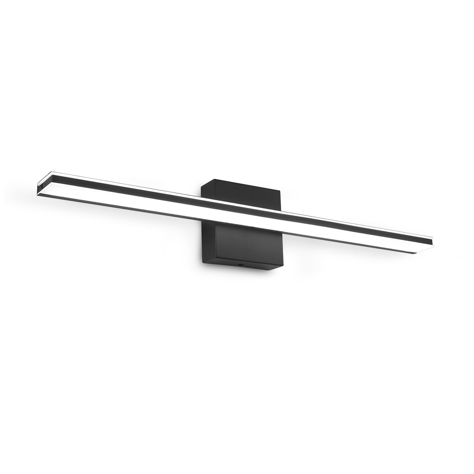 Modern Black Vanity Light 24