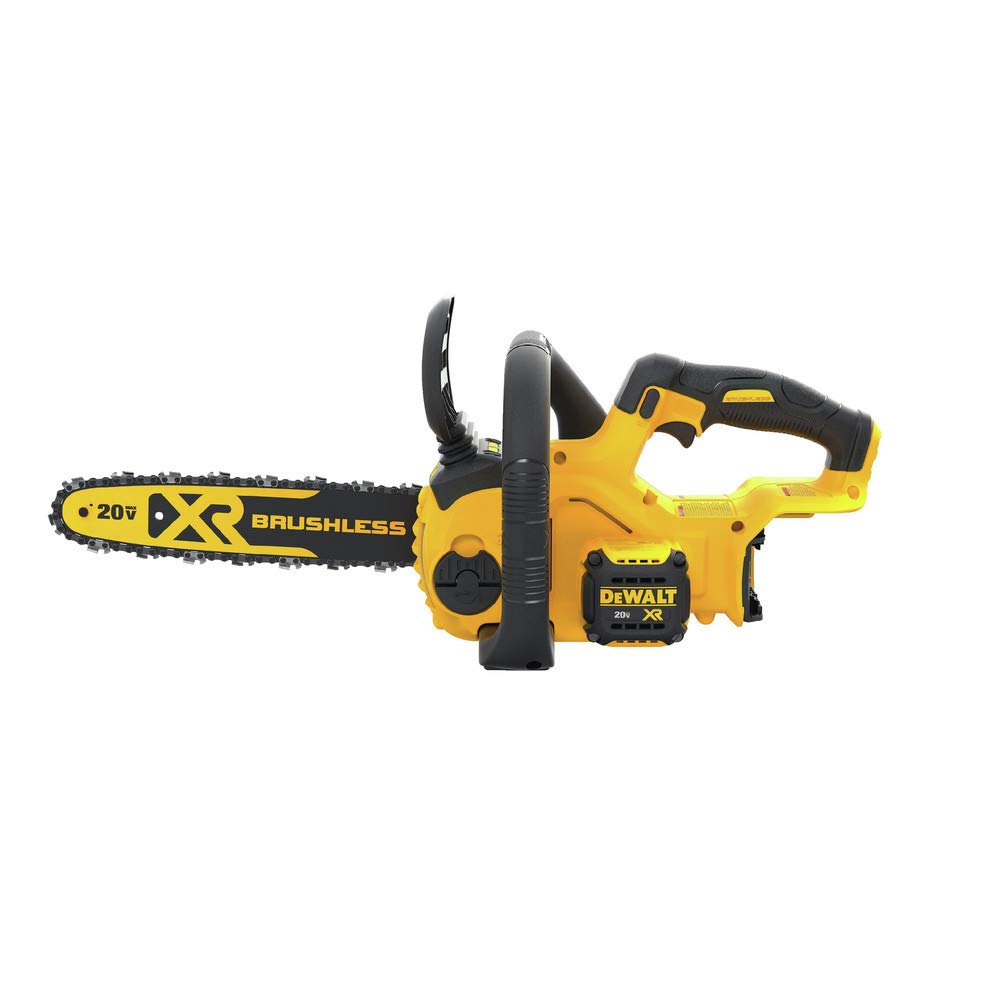 DEWALT DCCS620B 20V Max Brushless Cordless Chainsaw - Compact & Powerful (Tool Only) - Perfect for Tree Trimming, Yard Work & DIY Projects