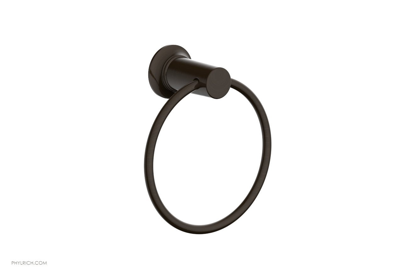 HEX MODERN Chrome Towel Ring - 501 75 Bathroom Accessory for Hand & Face Towels - Perfect for Modern & Contemporary Bathrooms