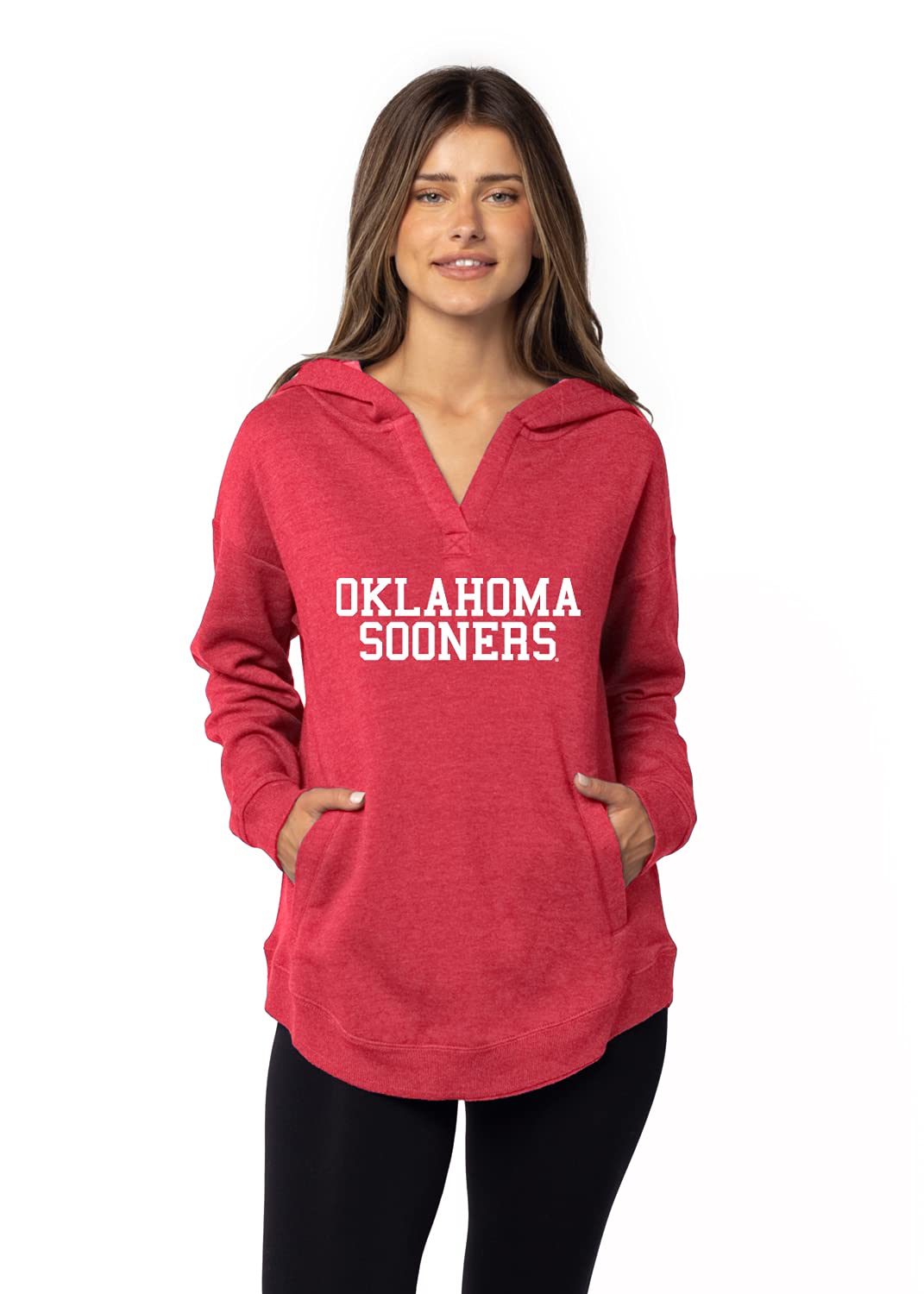 Chicka-D Women's Cozy Fleece Hoodie for Work from Home & Lounge | Soft Pullover Sweatshirt for Remote Work, Relaxing & Casual Wear