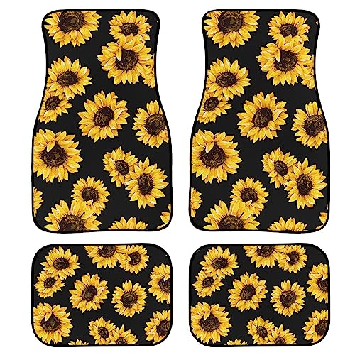 Sunflowers Black