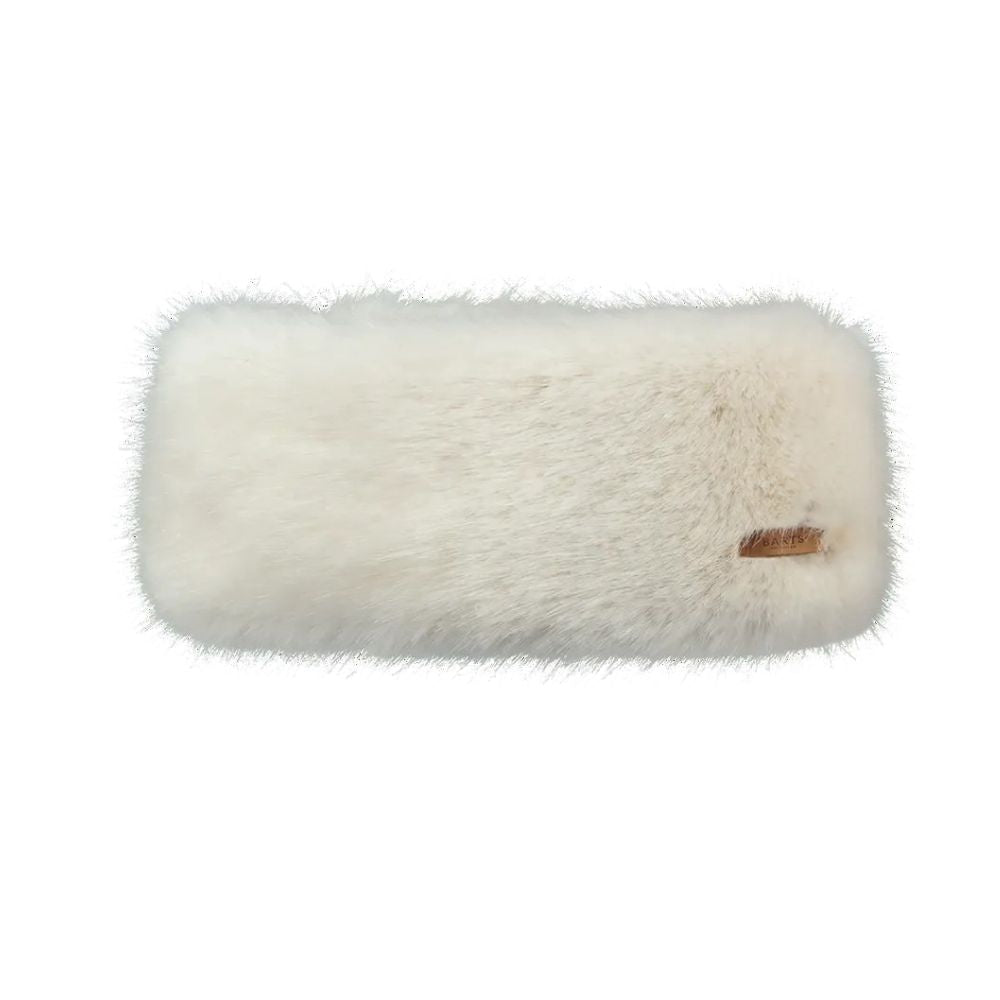 Barts Fur Headband for Women - Soft & Warm White Winter Headband - Perfect for Cold Weather, Outdoor Activities & Fashion Accessories