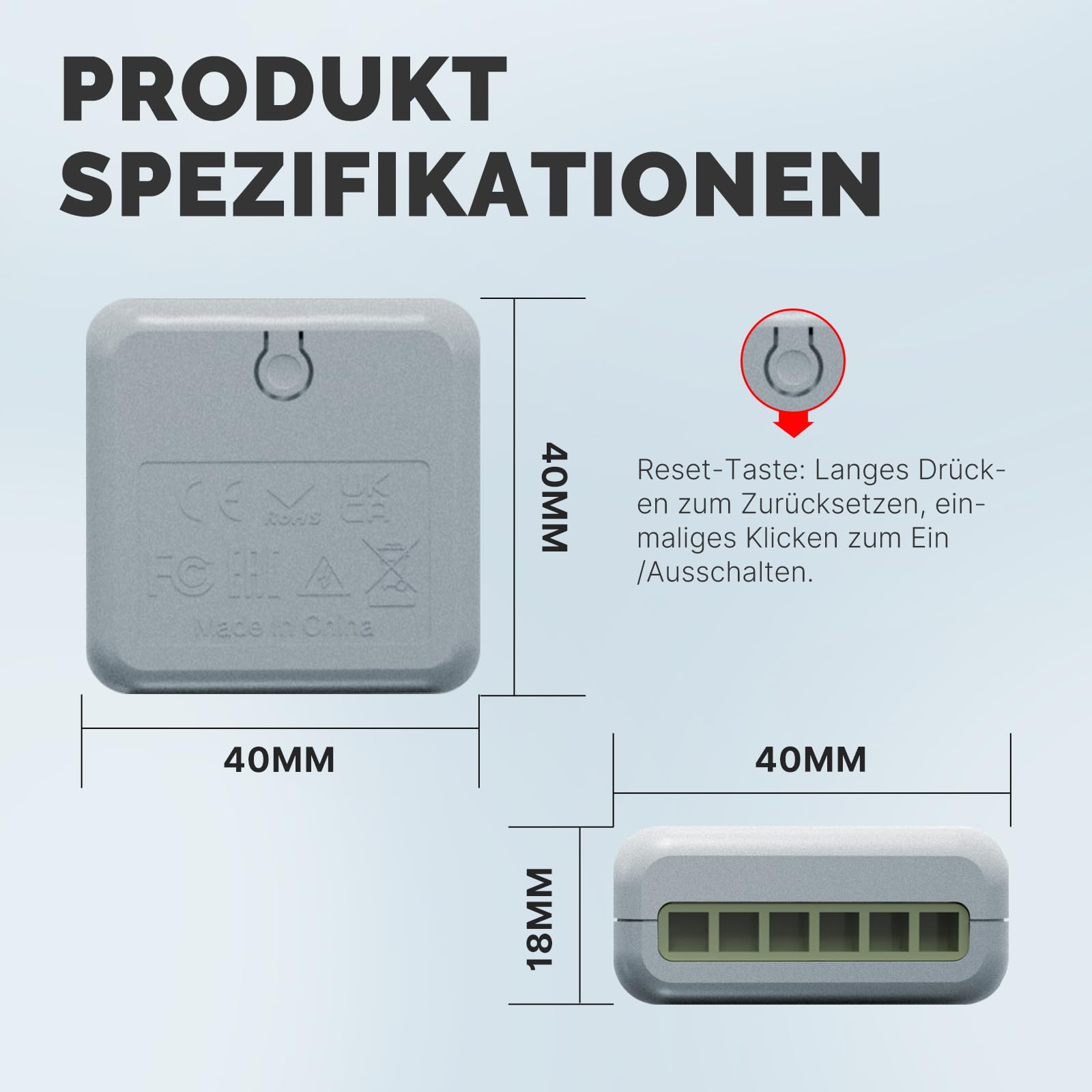 MOES Mini ZigBee LED Dimmer Switch Module - Smart In-Wall Dimmer for Alexa & Google Home, Requires MOES ZigBee Hub, 1 Gang - Perfect for Home Automation & Smart Lighting Control
