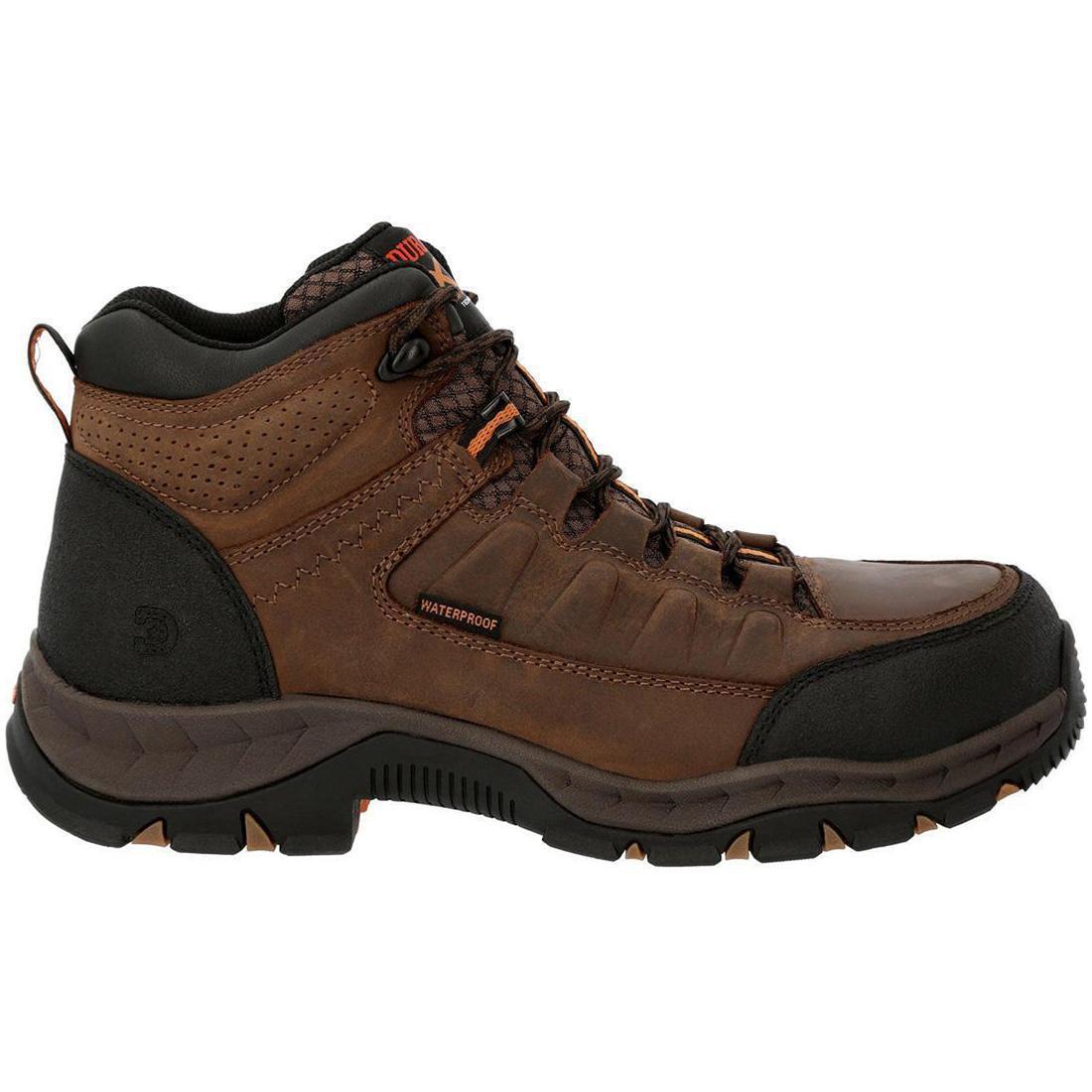 Renegade XP Timber Brown Alloy Toe Waterproof Hiking Boots for Men - Durable Work & Outdoor Shoes for Construction, Hunting & Hiking