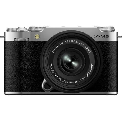 Fujifilm X-M5 Mirrorless Digital Camera with 4K Video, 24.2MP APS-C Sensor - Perfect for Travel Photography, Vlogging & Street Shooting