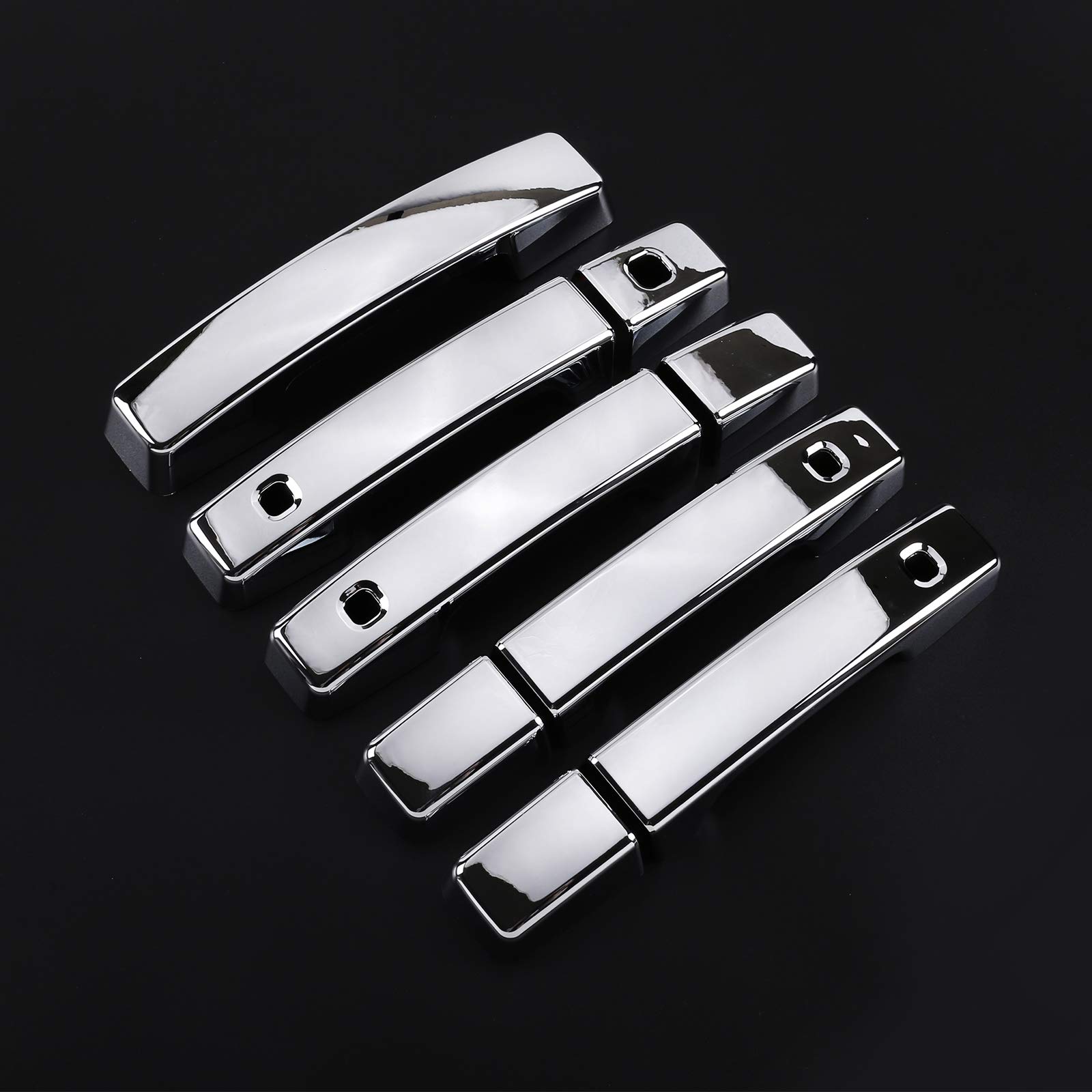ABS Car Exterior Door Grab Handles Cover for Land Rover Defender 110 2020 - Durable Auto Accessories in Bright Finish - Perfect for Off-Roading & SUV Protection