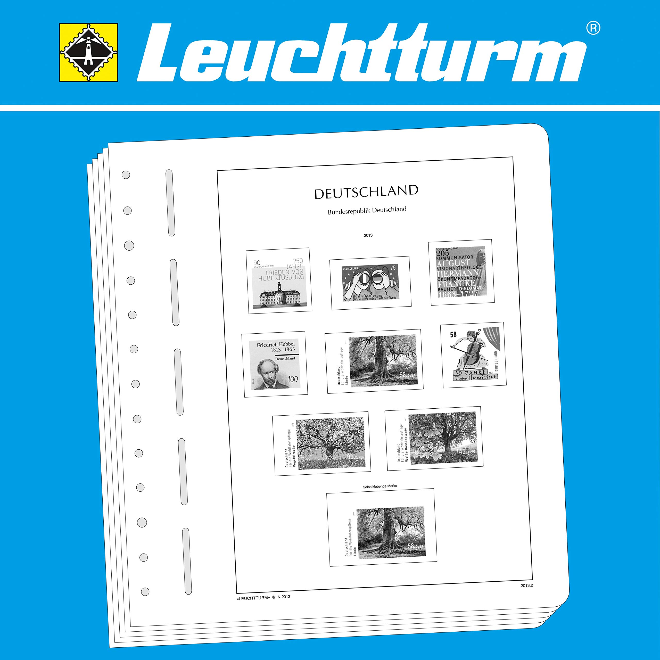 LEUCHTTURM1917 Lighthouse SF Supplement Jersey 2019 - Premium Notebook for Journaling, Sketching & Note Taking - Perfect for Students, Artists & Professionals