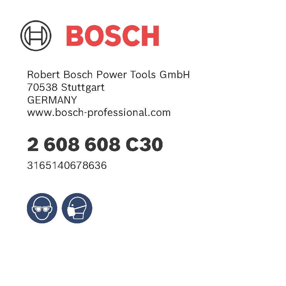 Bosch 2608608C30 K60 J475 Blue Sanding Sheet for Metal 38x25000mm - Perfect for Grinding, Polishing & Surface Preparation