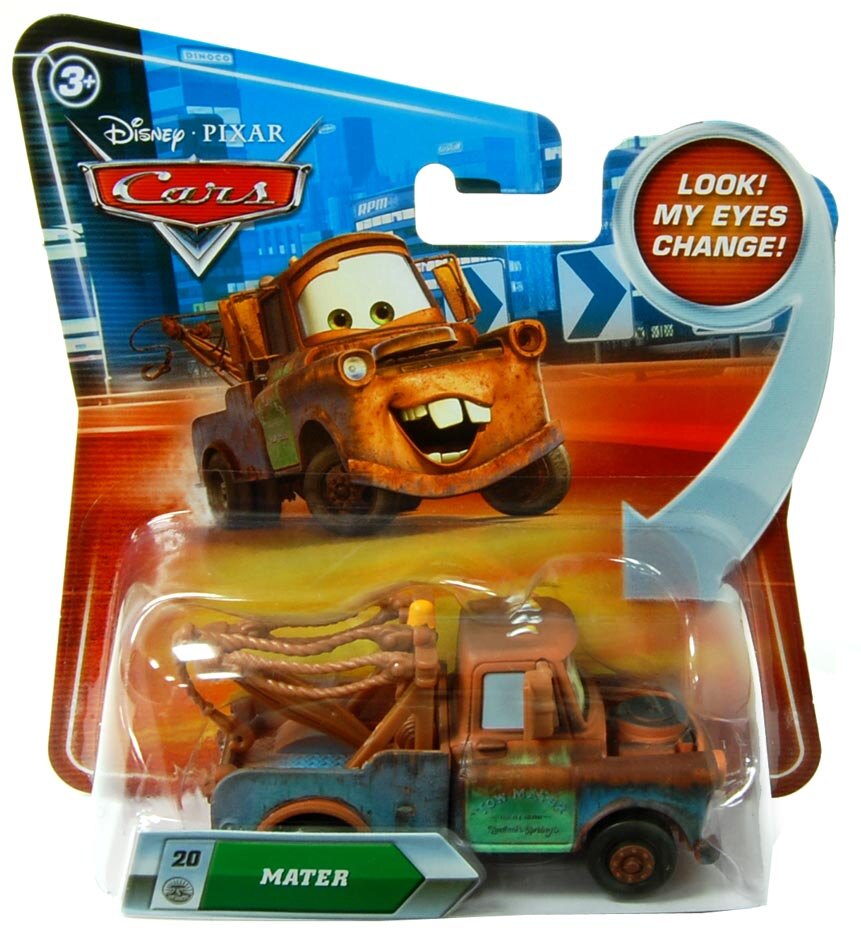 Disney Pixar CARS Movie 1:55 Scale Die Cast Toy Car - Mater #20 Character for Kids Collection & Play | Perfect for Birthday Gifts, Movie Fans, and Display