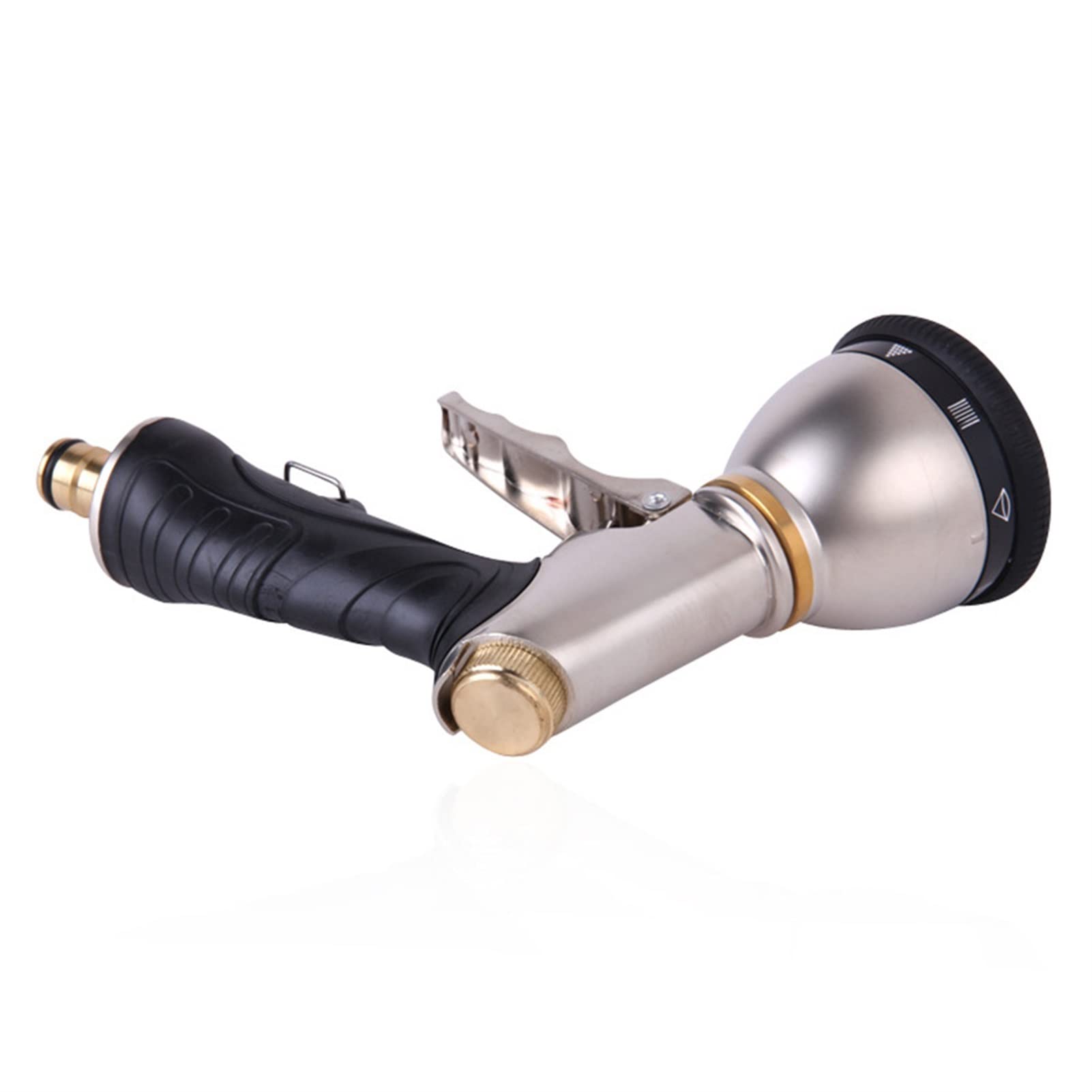 Xiaohu Adjustable Garden Hose Nozzle - High Pressure Water Spray Gun for Car Washing, Plant Watering & Outdoor Cleaning | Perfect for Lawn Care, Vegetable Gardens & Patio Cleaning