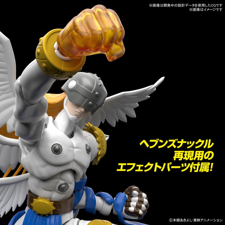Figure Rise Standard Digimon Adventure Angemon Model Kit - Build Your Own Anime Action Figure for Collectors & Fans - Perfect for Display, Gifts, and Cosplay