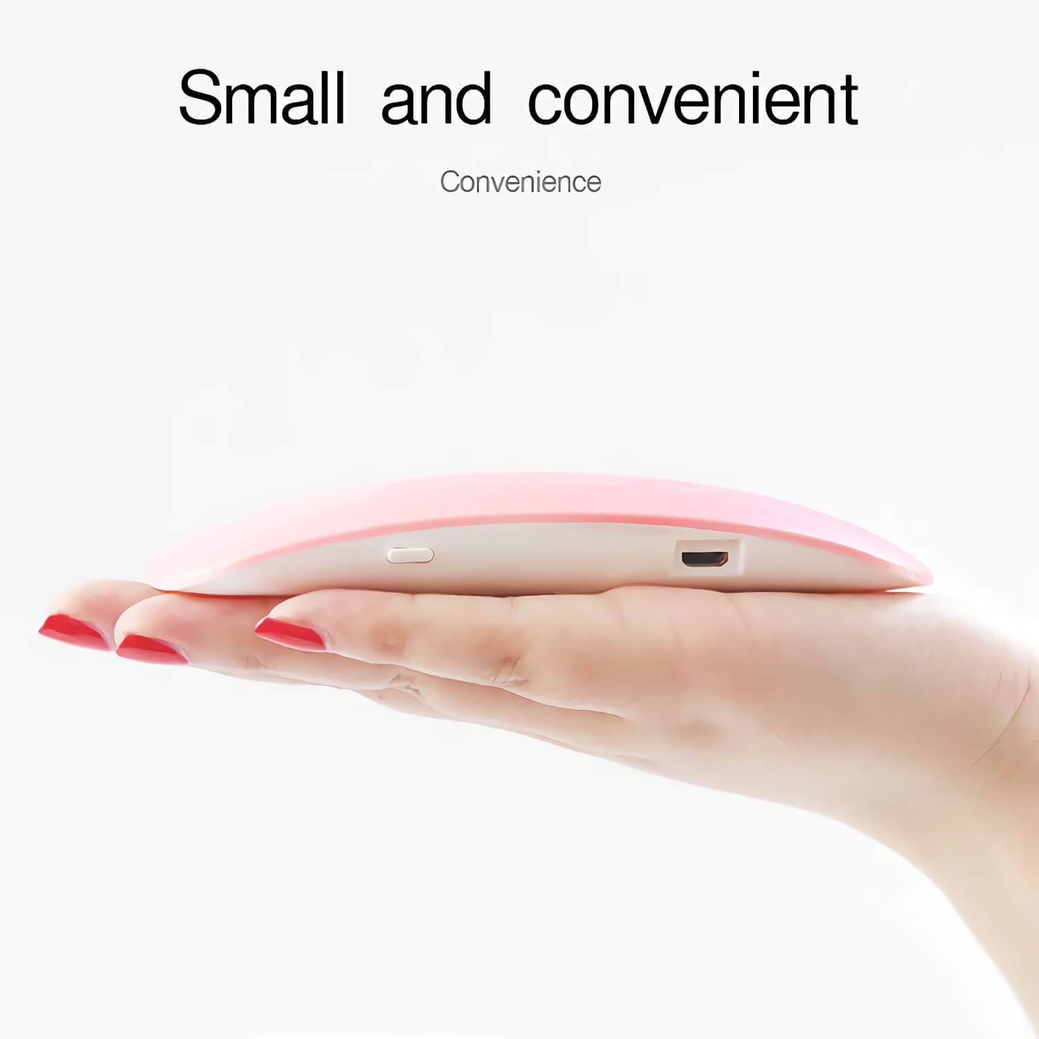USB LED UV Nail Polish Dryer & Curing Lamp - Portable Nail Paint Dryer for Gel Polish with Fast Drying Technology | Perfect for Home Manicures, Salon Nails & Toenail Care