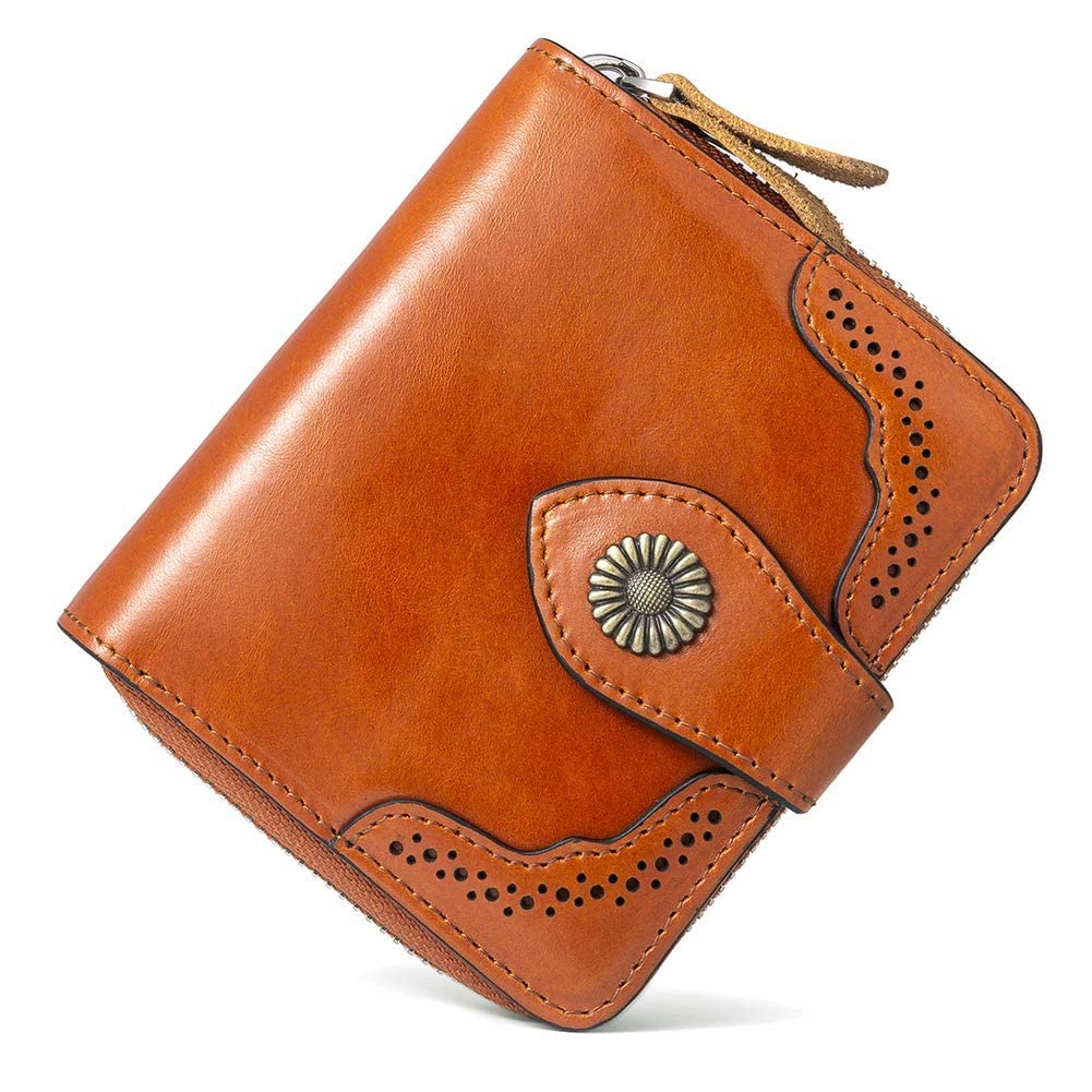 BOSTANTEN Women's Genuine Leather Handbag - Large Hobo Shoulder Purse with RFID Blocking Zipper Pocket & Matching Wallet | Fashionable Everyday Carry for Work, Travel and Shopping