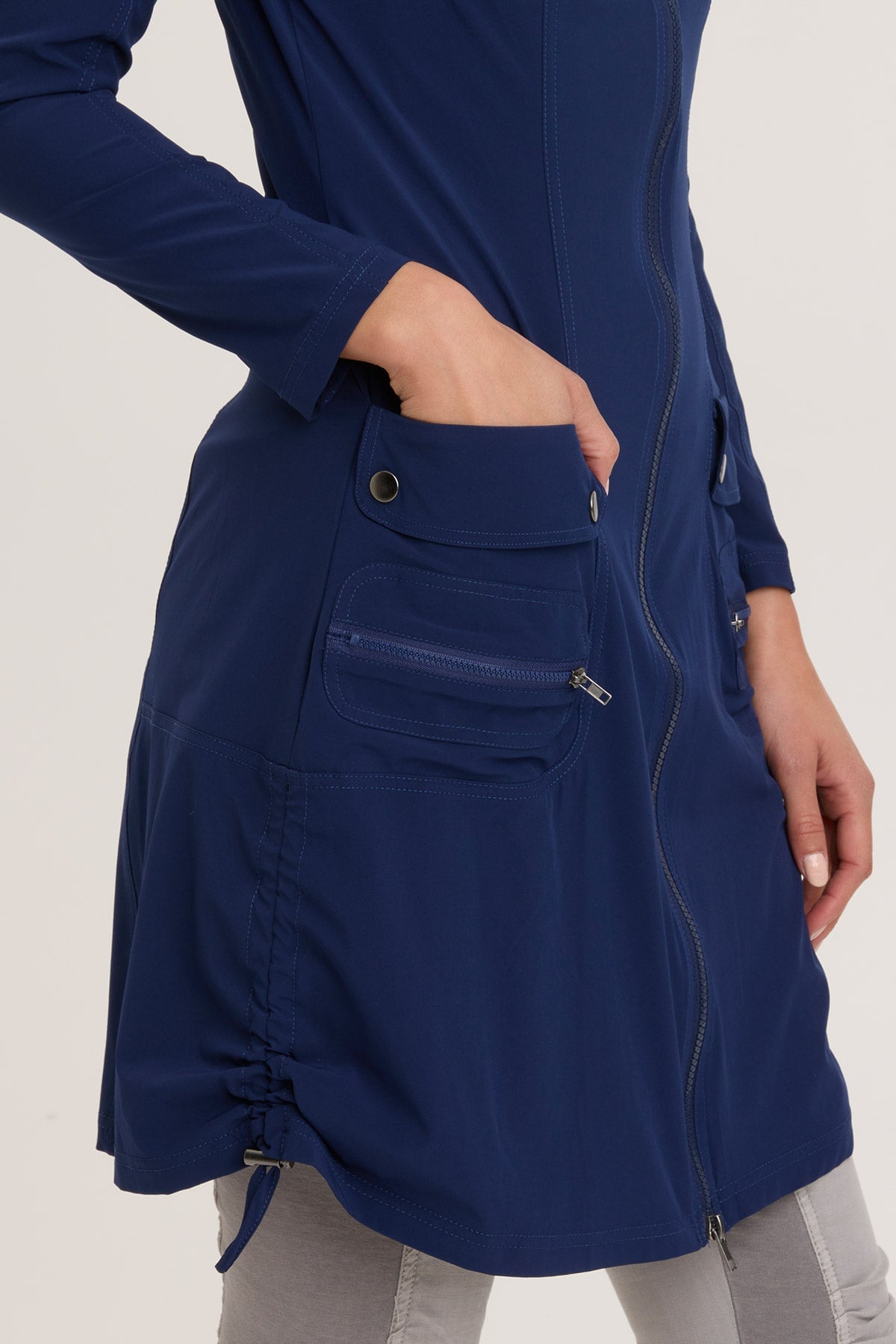 Active Rufino Jacket Dress for Women - Lightweight Stretch Travel Workout Jacket with Pockets | Perfect for Running, Yoga, Gym & Outdoor Activities