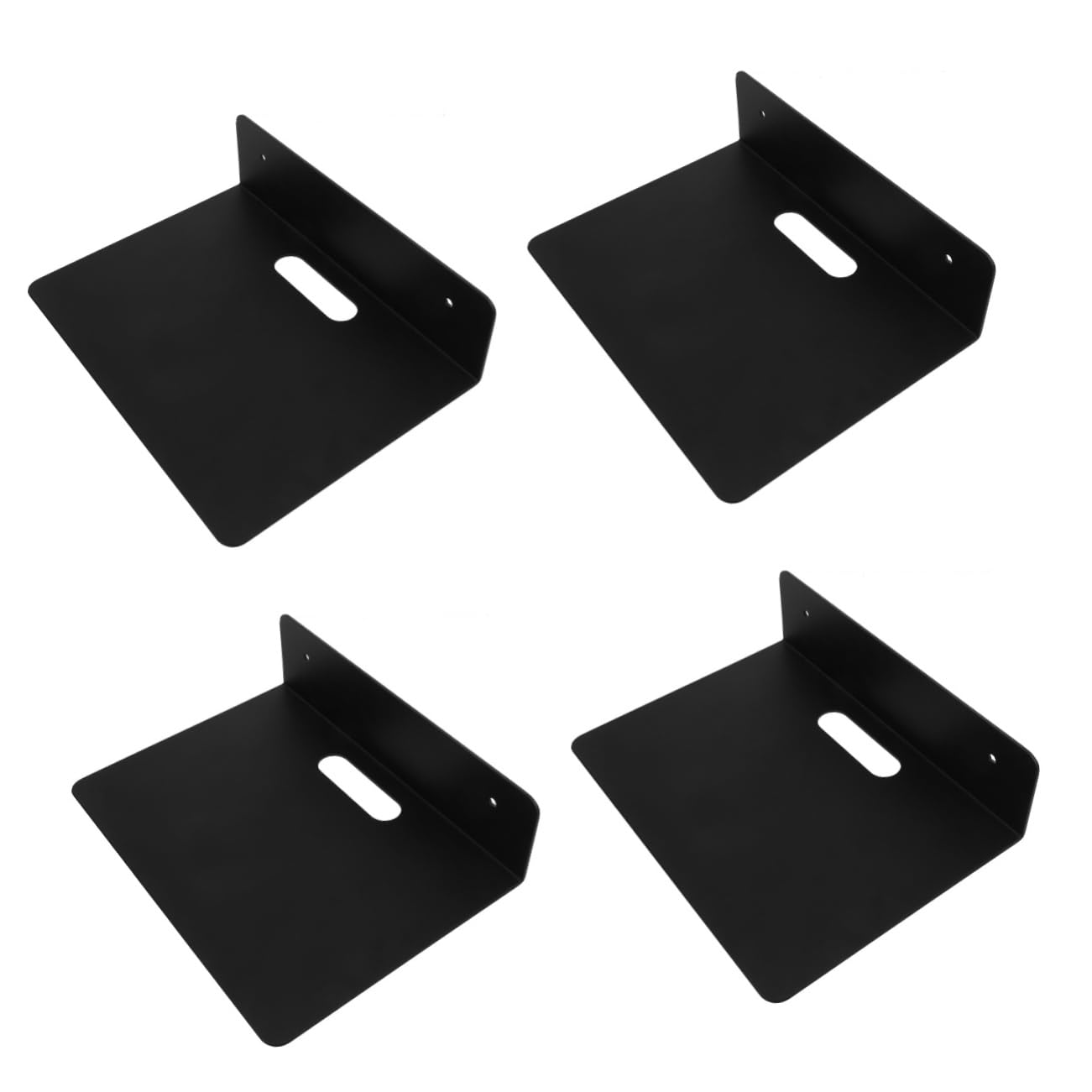 Lurrose 4-Piece Wall Mount Kit - Universal Projector Bracket, Router Holder & Camera Mount Shelf for Living Room | Perfect for Home Theater Setup, WiFi Router Organization & Security Camera Installation