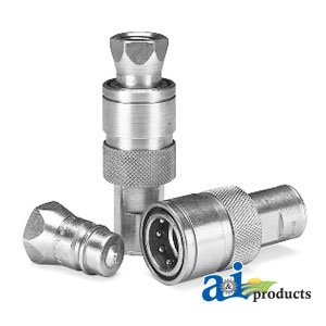 A&I Female Coupler Body - A-8250-15 | Hydraulic Hose Connector for Tractors, Construction & Agricultural Equipment