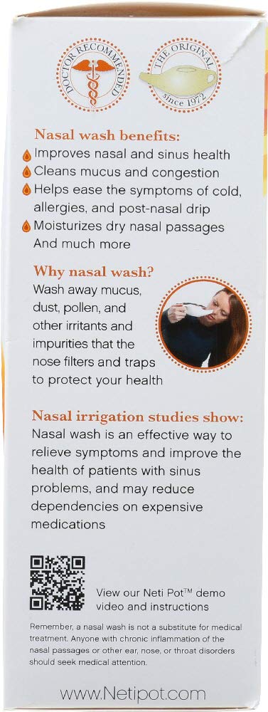 Himalayan Institute Neti Pot - Ceramic Nasal Cleansing Pot for Sinus Relief & Allergy Relief | Perfect for Yoga, Meditation & Daily Nasal Hygiene