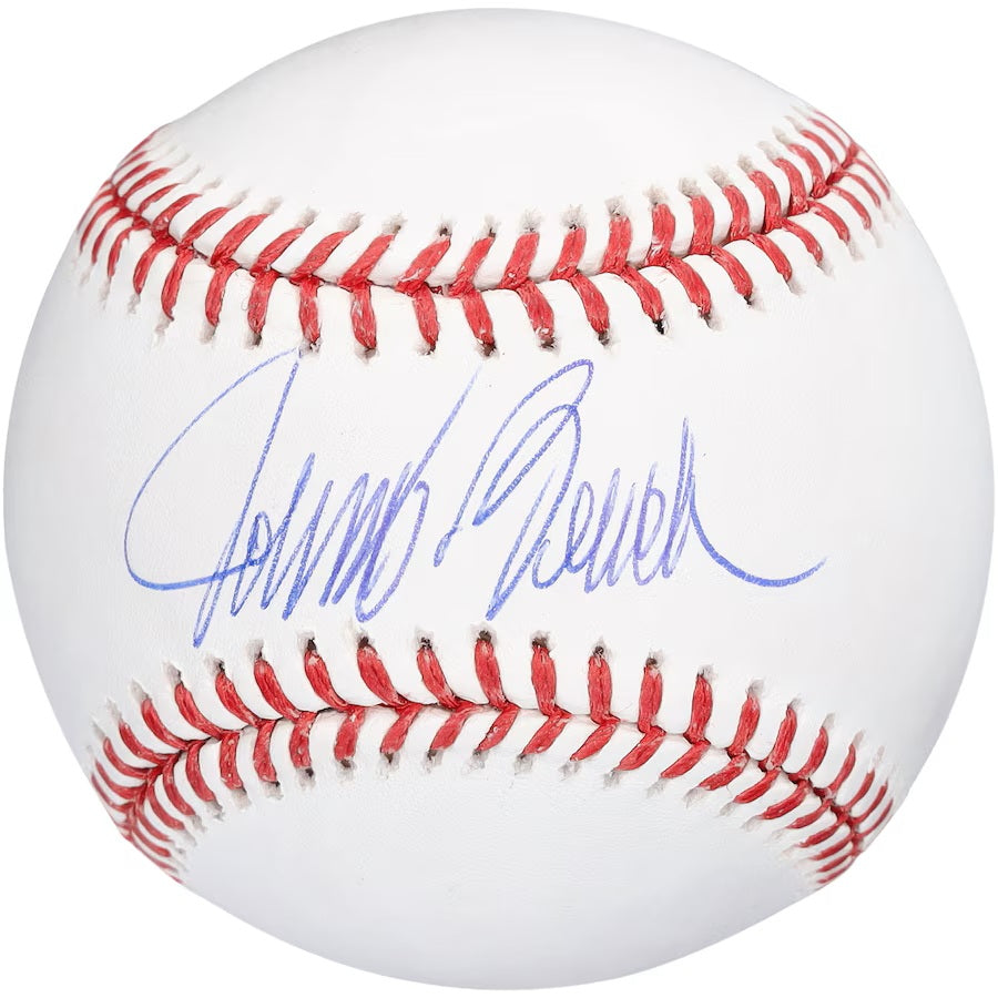 Johnny Bench Autographed Cincinnati Reds Official MLB Baseball - Collectible Memorabilia for Fans & Sports Enthusiasts - Perfect for Display, Gifts, and Home Decor