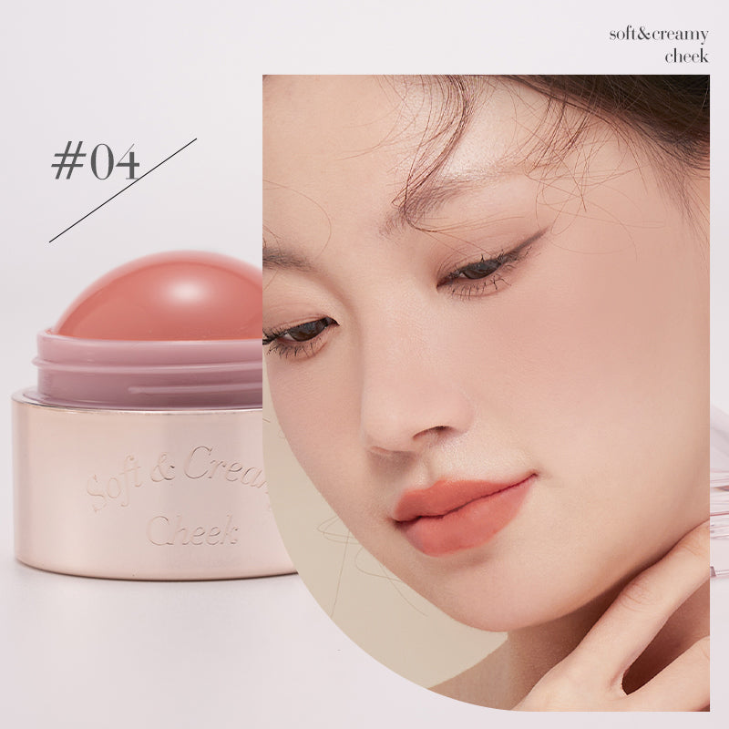 CZEL Gentle Cloud Blush Cream - Soft Matte Long Lasting Cheek Makeup for Natural Flush | Perfect for Everyday Wear & Special Occasions