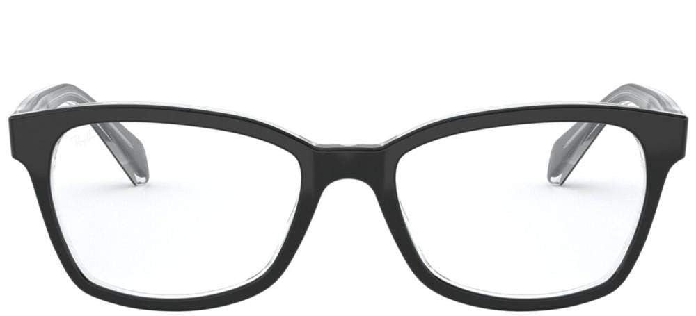 Ray-Ban Girls' Ry1591 Square Prescription Eyeglass Frames - Stylish & Durable Eyewear for Teens - Perfect for School, Reading & Everyday Wear