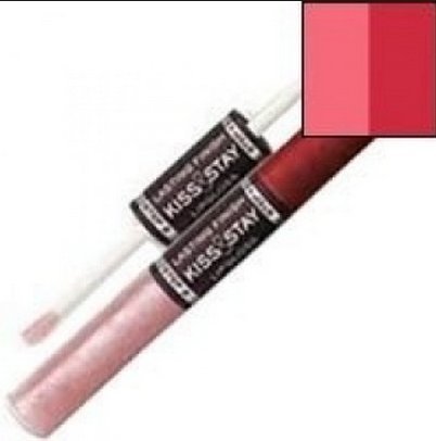 Rimmel London Lasting Finish Kiss & Stay Lip Gloss - English Rose | Long-Lasting Shine & Hydration | Perfect for Day & Night Wear, Parties & Special Occasions