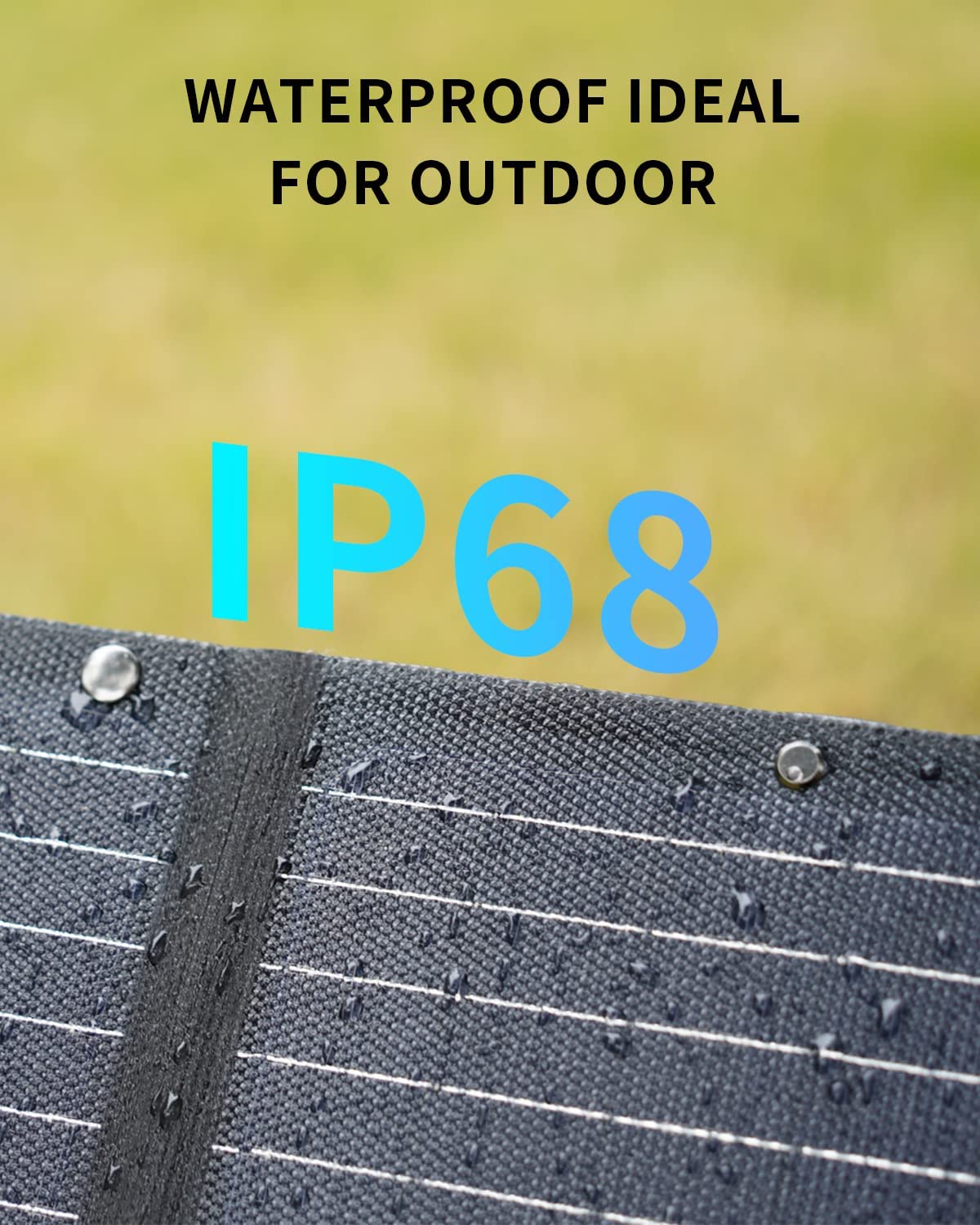 200W Portable Solar Panel for X1500 Power Station - Lightweight & Foldable for Camping, RV, and Emergency Power Backup