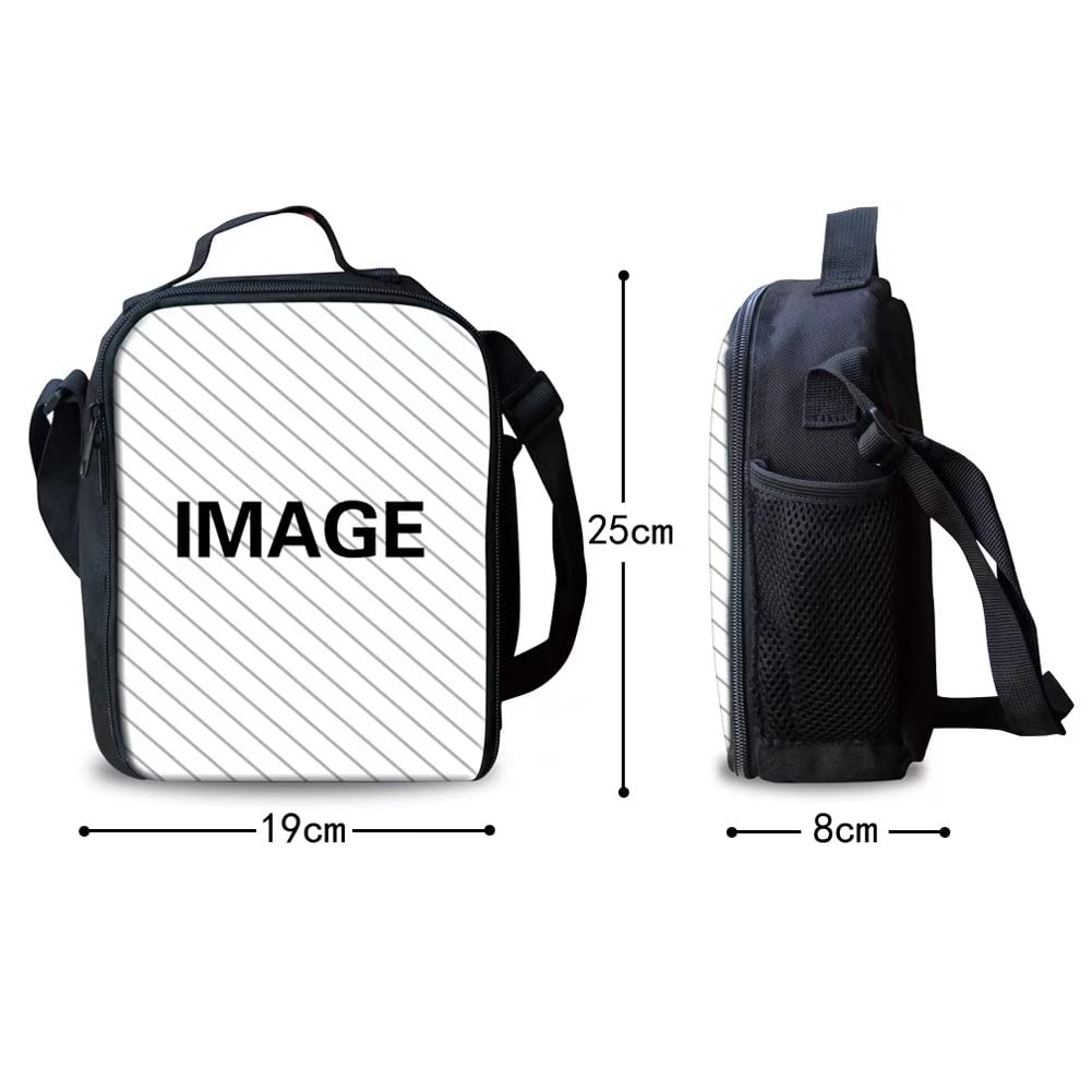 AFPANQZ Insulated Lunch Bag - Large Capacity Reusable Food Storage Tote with Adjustable Strap | Perfect for Work, School, Picnics & Outdoor Activities | Keeps Meals Fresh & Cool