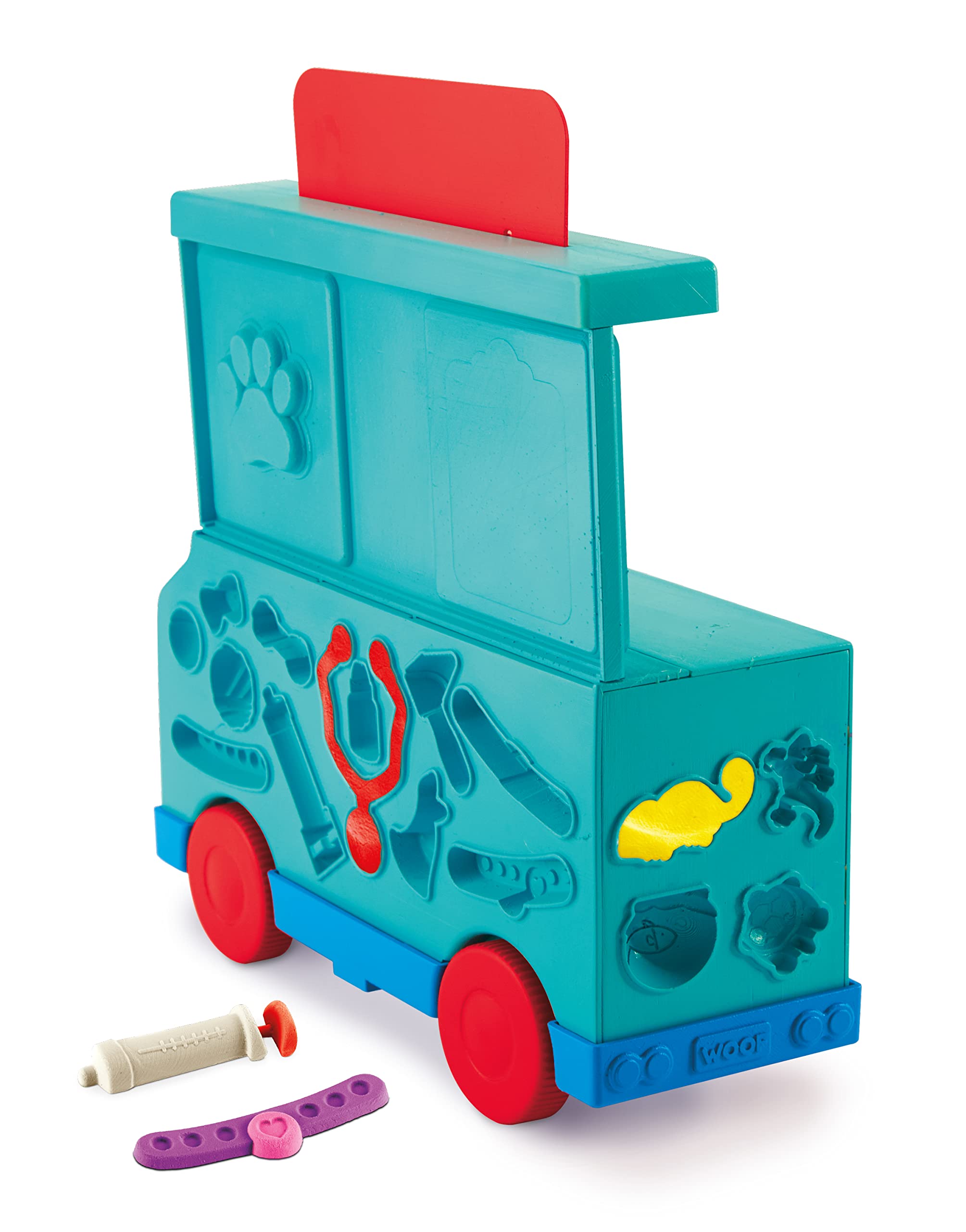 **Cra-Z-Art Softee Dough Pet Care Vet Mobile Playset - Non-Toxic Modeling Dough Toy for Kids Ages 3+ | Pretend Play Vet Clinic & Animal Care Fun**    *(Use Scenario: Perfect for creative play, early learning, and developing fine motor skills. Great for birthday gifts, daycare activities, and family bonding time.)*