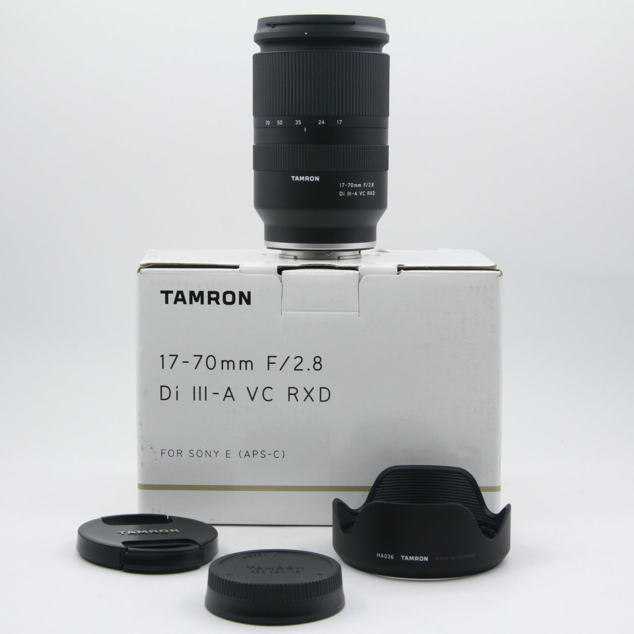 Tamron 17-70mm f/2.8 Di III-A VC RXD Lens for Sony E Mount - Like New Open Box - Perfect for Portrait, Street & Travel Photography