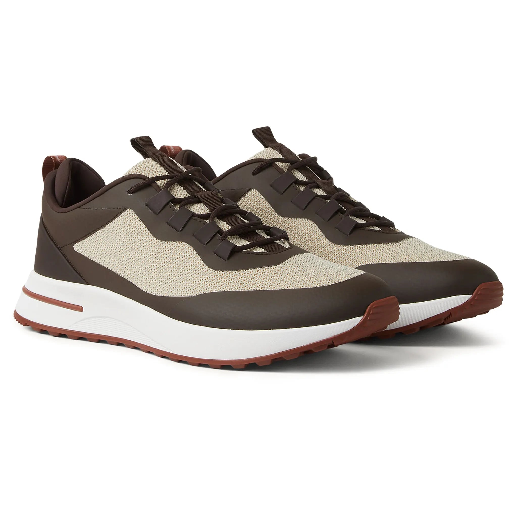 Loro Piana Week End Walk Desert Light Sneakers - Men's Luxury Casual Shoes for Walking & Travel | Perfect for Weekend Outings & City Strolls