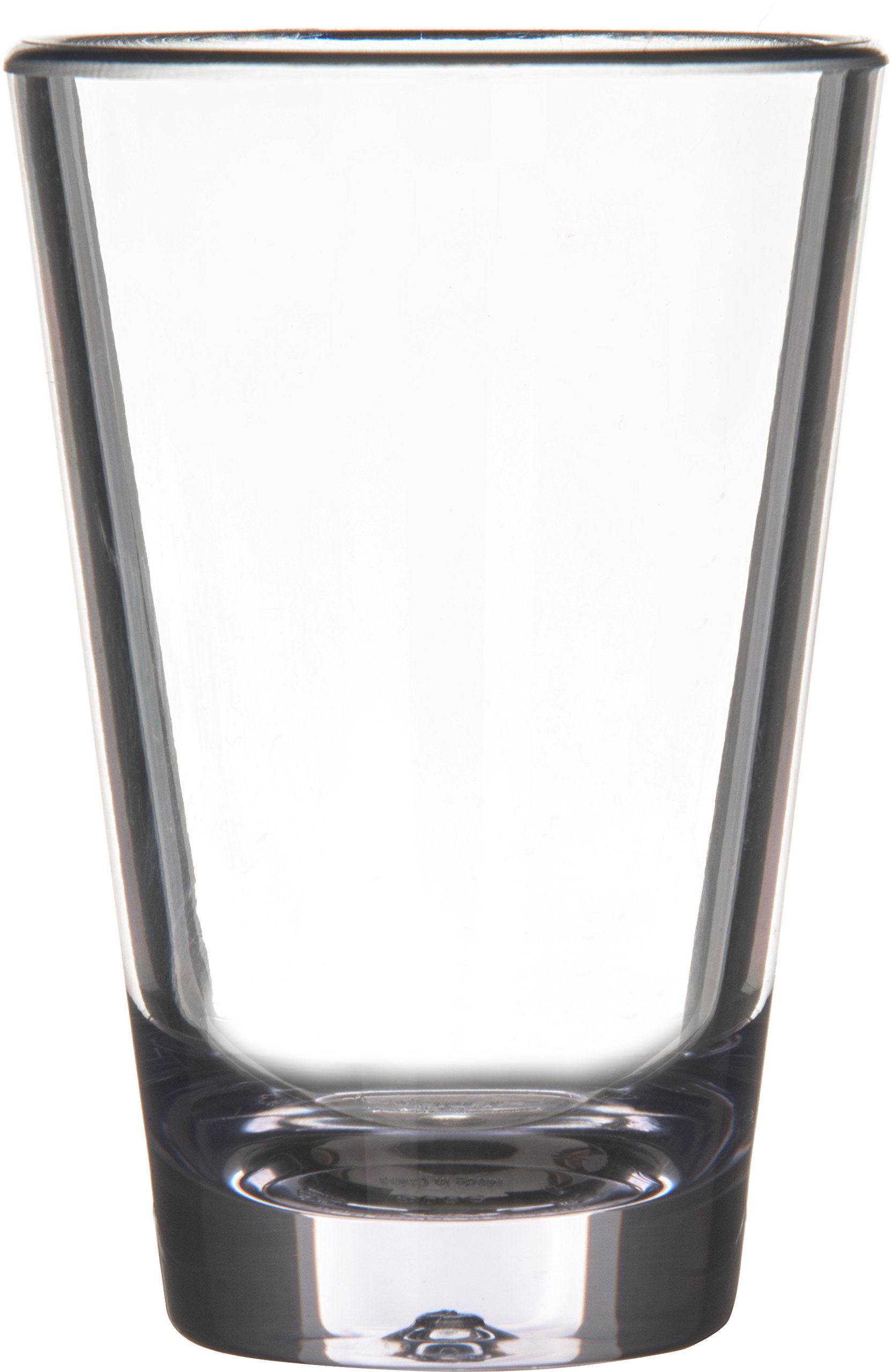 Carlisle FoodService 3 oz Clear Plastic Alibi Shot Glass - Dessert Glass for Restaurant, Kitchen & Bar - Durable & Reusable (Pack of 24) - Perfect for Cocktails, Desserts & Party Serving