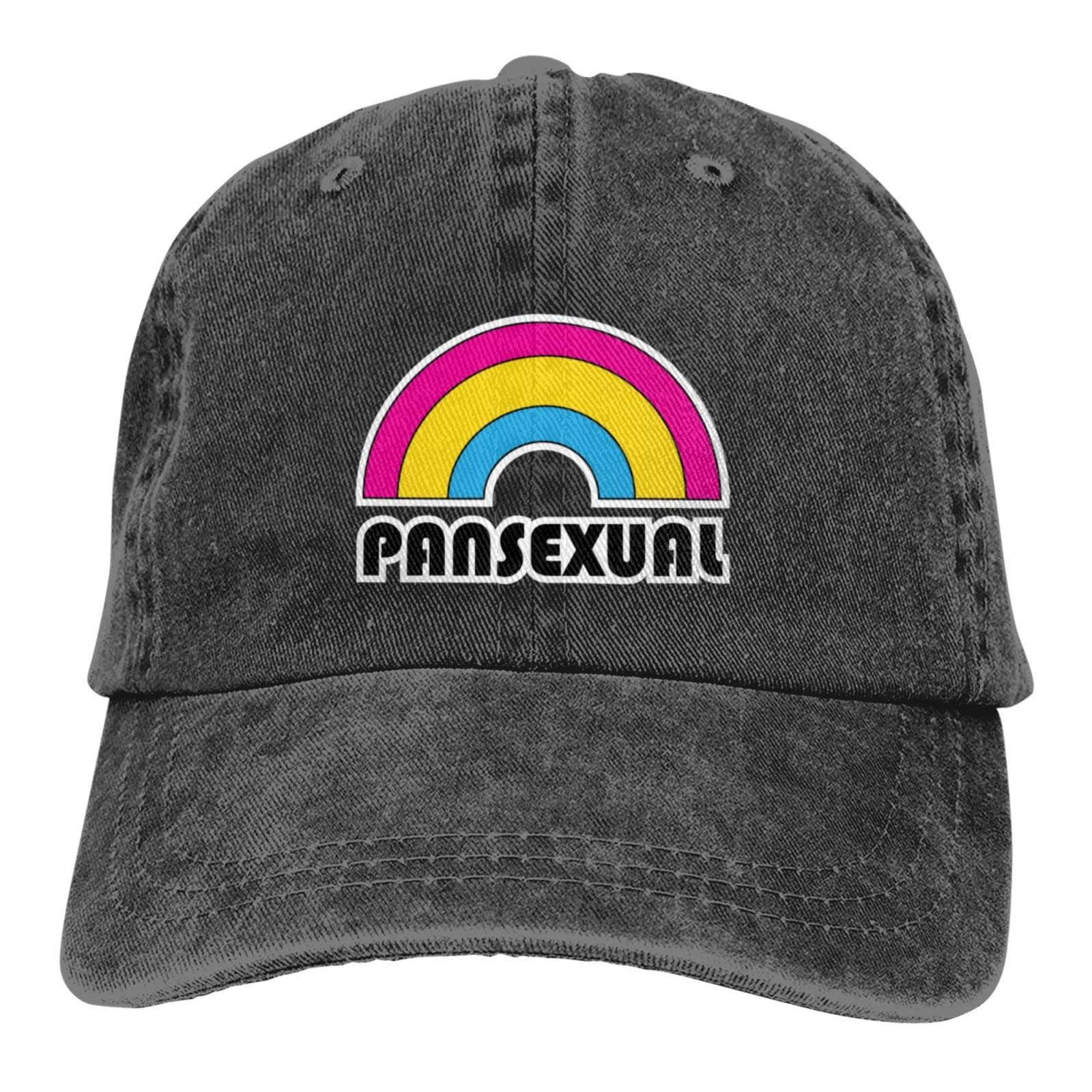 Pansexual Pride Baseball Cap - Rainbow LGBTQ+ Trucker Hat for Men & Women - Perfect for Pride Parades, Festivals & Everyday Wear