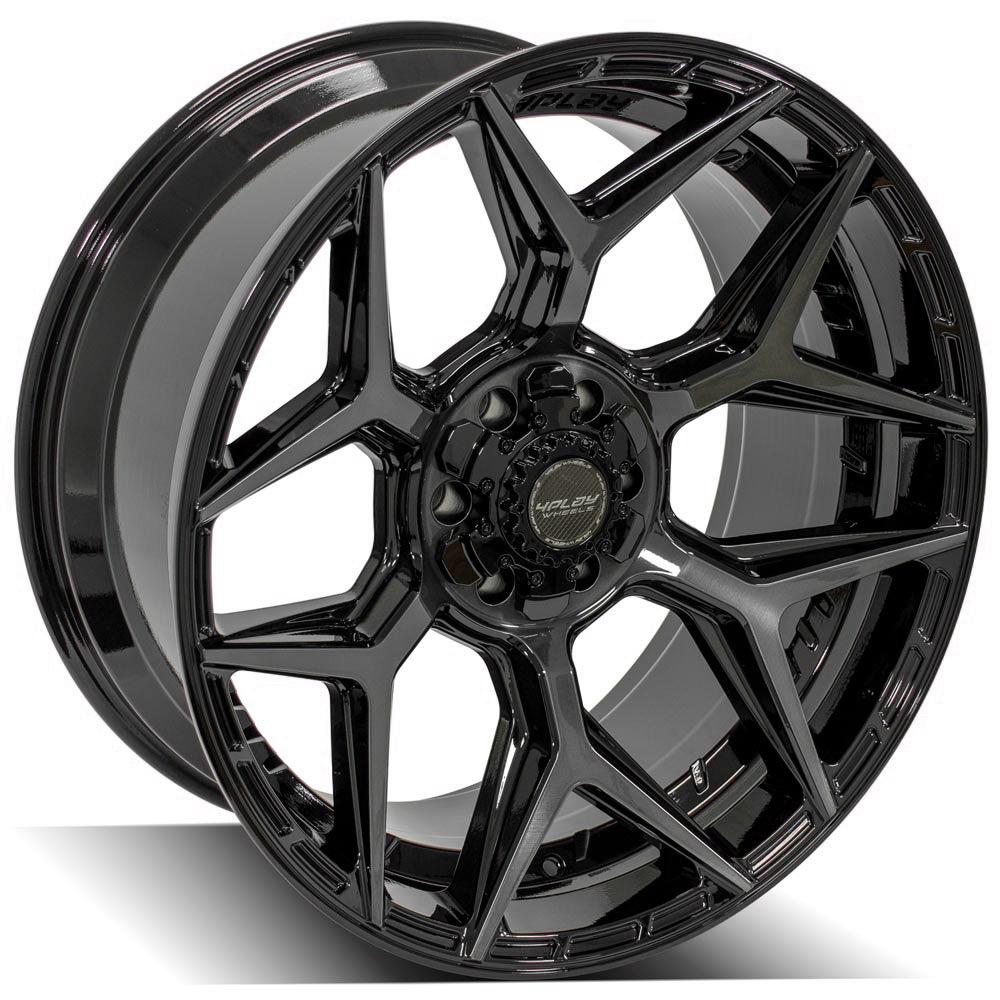 4Play Gen3 4P06 Gloss Black Wheels 22x10.0 18