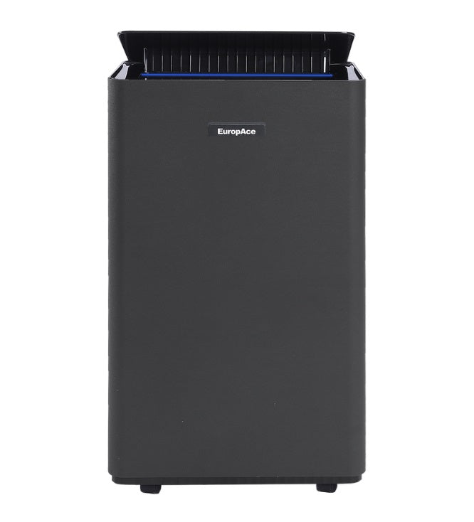 EuropAce EDH8400DGY 40L 5-in-1 Smart Dehumidifier with DC Motor - Compact & Energy Efficient for Home, Basement, Bedroom & RV Use