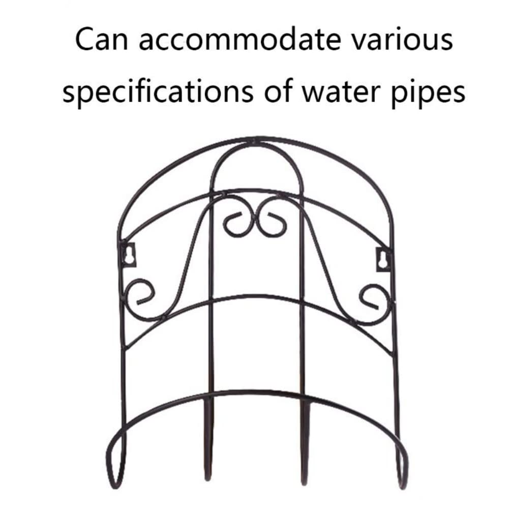 Tutuba Wall Mount Metal Garden Hose Holder - Heavy Duty Antique Bird Style Hose Hanger Rack for Outdoor Water Pipe Storage | Perfect for Backyard, Patio & Garden Organization