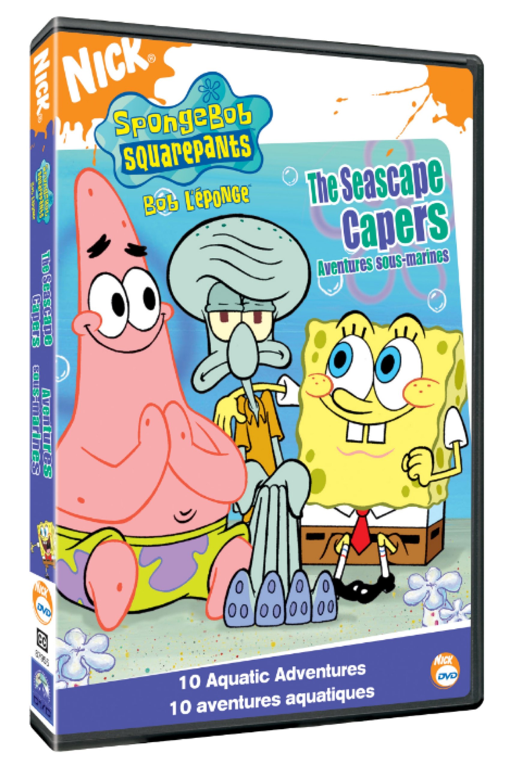 Spongebob Squarepants Seascape Capers - Fun Underwater Adventure Toys for Kids | Perfect for Playtime, Birthday Gifts & Nickelodeon Fans