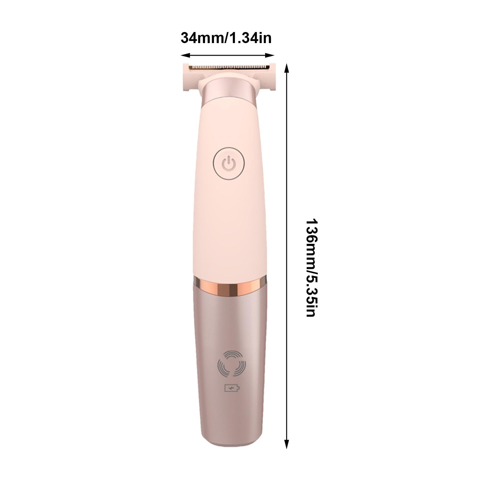 Electric Razor for Women - Painless Wet/Dry Body Shaver & Bikini Trimmer - Cordless Facial & Body Hair Removal Groomer - Perfect for Travel, Gym & Smooth Skin Care Routine