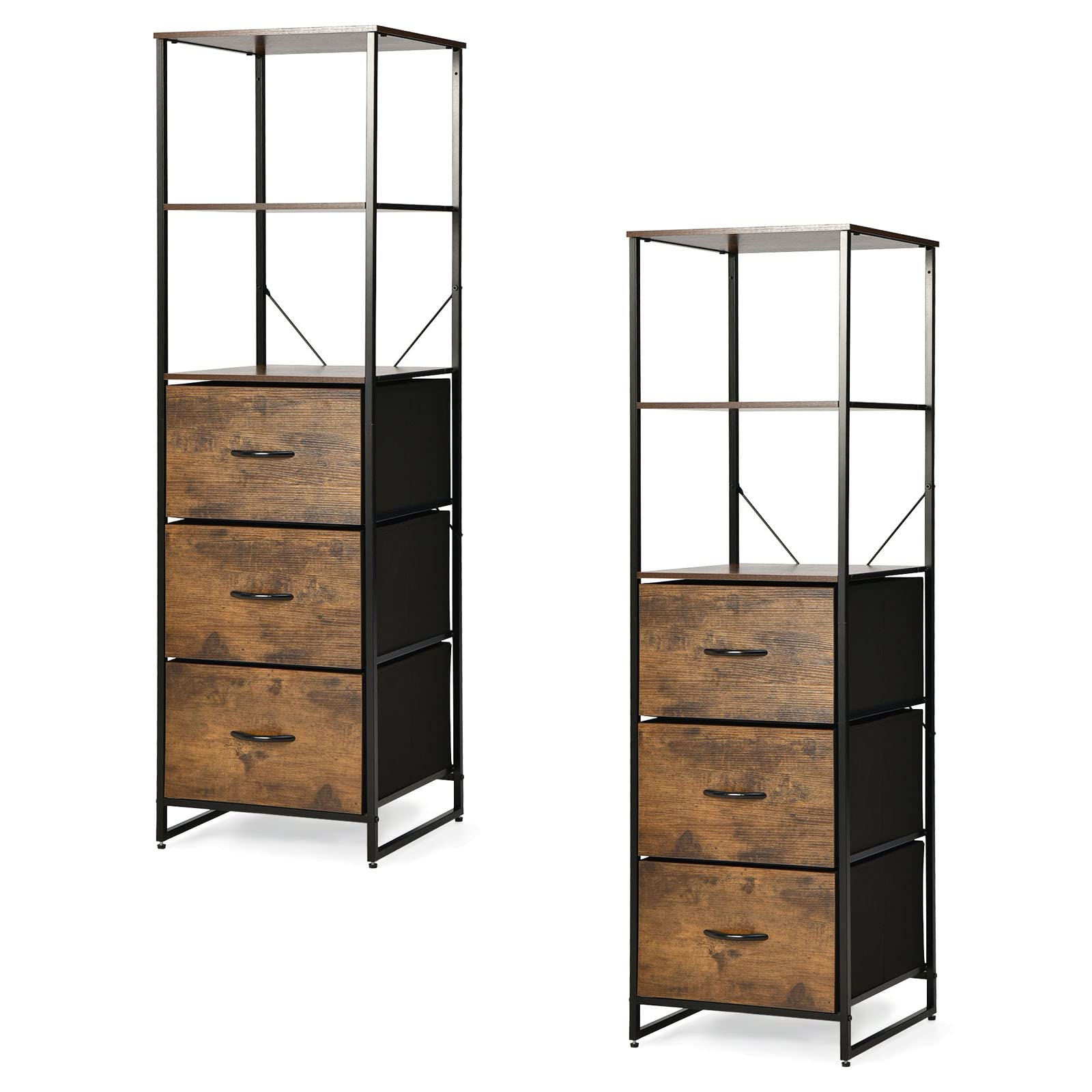Giantex 6-Tier Storage Cabinet - 61.5
