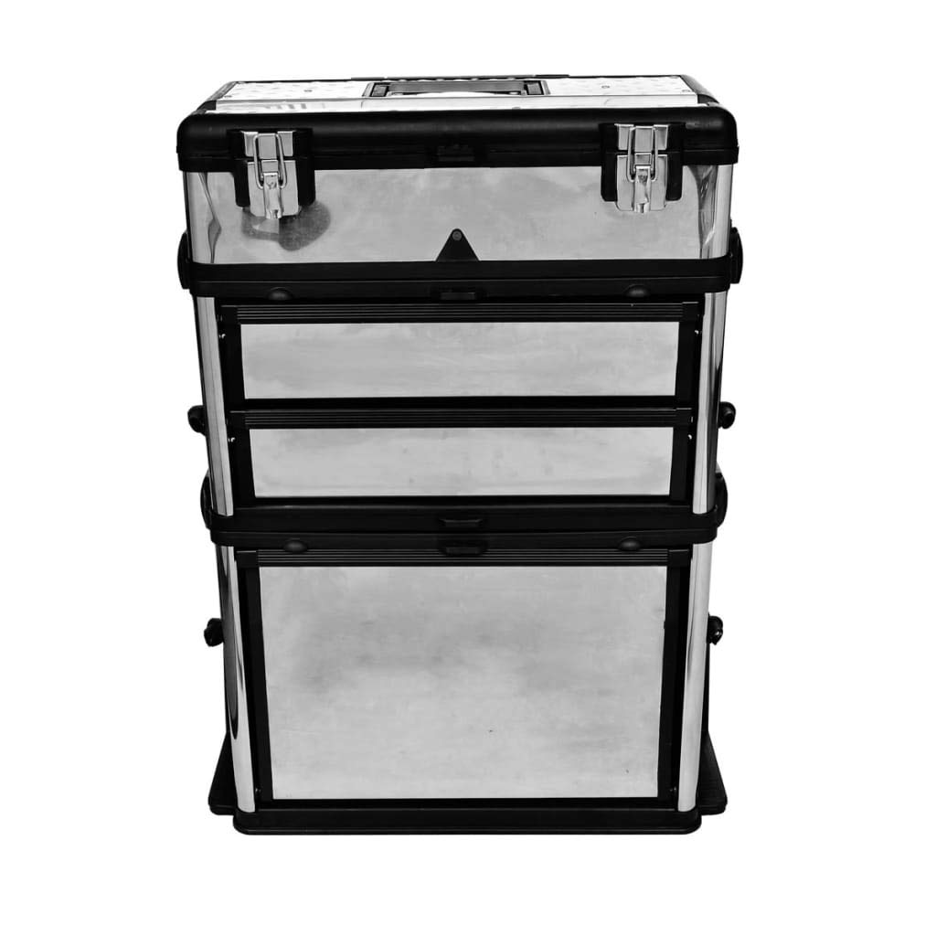 Estink Stainless Steel Tool Box & Parts Storage Case - Durable Organizer for Repair Tools, DIY Projects & Workshop Use