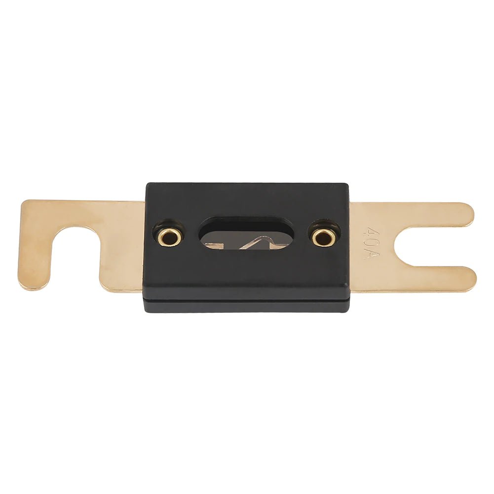 Rich Solar ANL Fuse Holder with 40A Fuse - Waterproof Inline Fuse Block for Car Audio, Marine, RV & Solar Power Systems - Heavy Duty Protection for 12V/24V DC Circuits