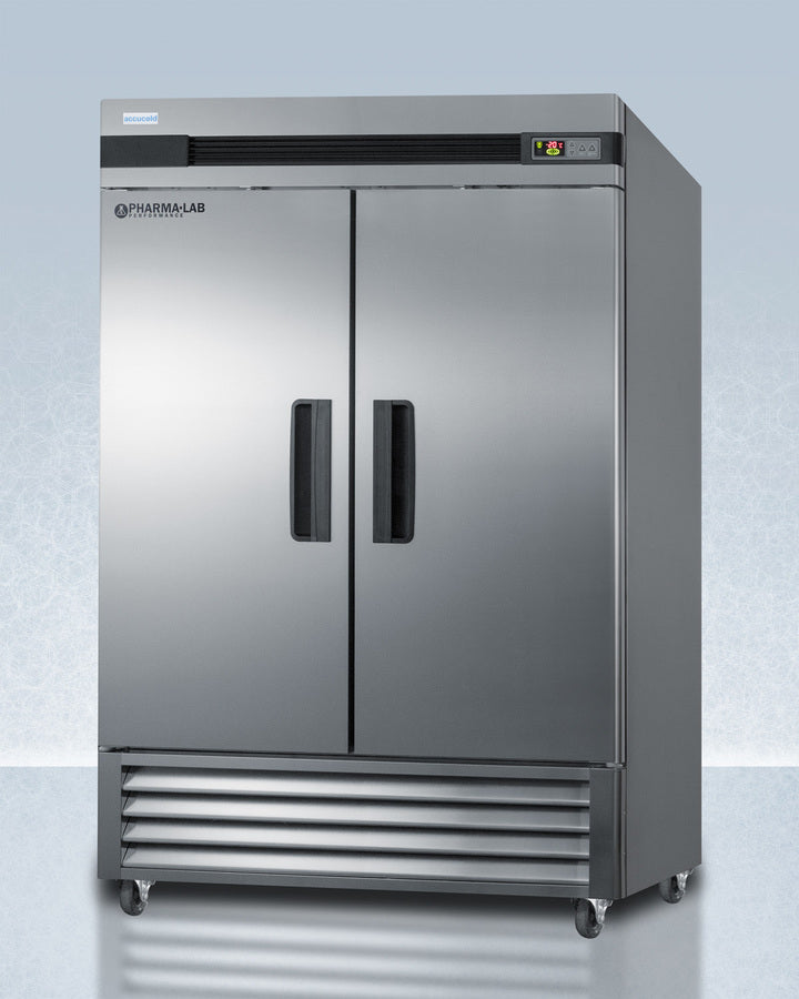 Accucold 49 Cu.Ft. Stainless Steel Upright Pharmacy Freezer - AFS49ML | Medical, Laboratory & Vaccine Storage Solution