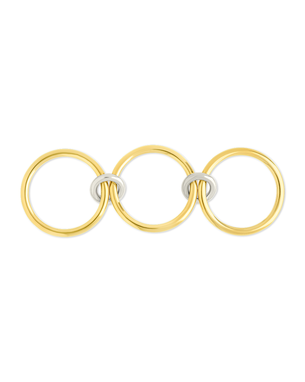 Linked Stacking Ring Set for Women - Trendy Layered Rings for Everyday Wear | Perfect for Stacking, Mix & Match Outfits