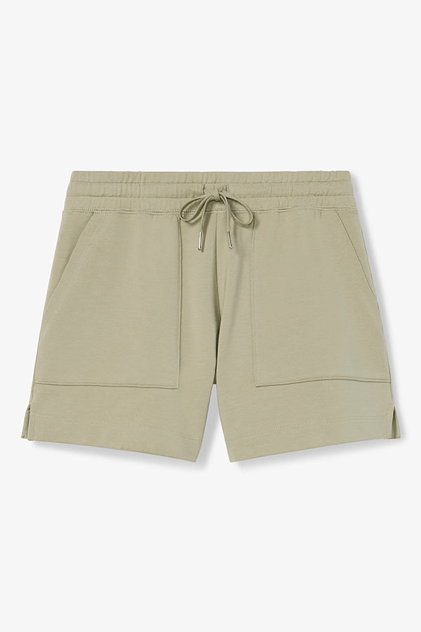 Felix Short Light French Terry Casual Shorts for Men - Laurel Green | Comfortable Lounge & Summer Wear for Relaxing at Home or Outdoors