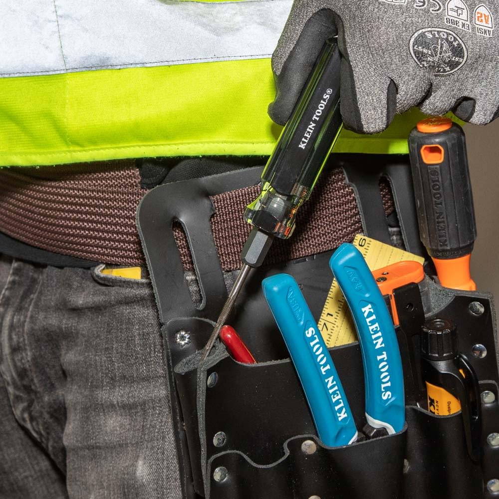 Klein Tools 627-20 6-in-1 Tapping Tool - Multi-Purpose Screwdriver for Electrical Work, Plumbing & DIY Projects | Perfect for Electricians, Plumbers & Home Repair