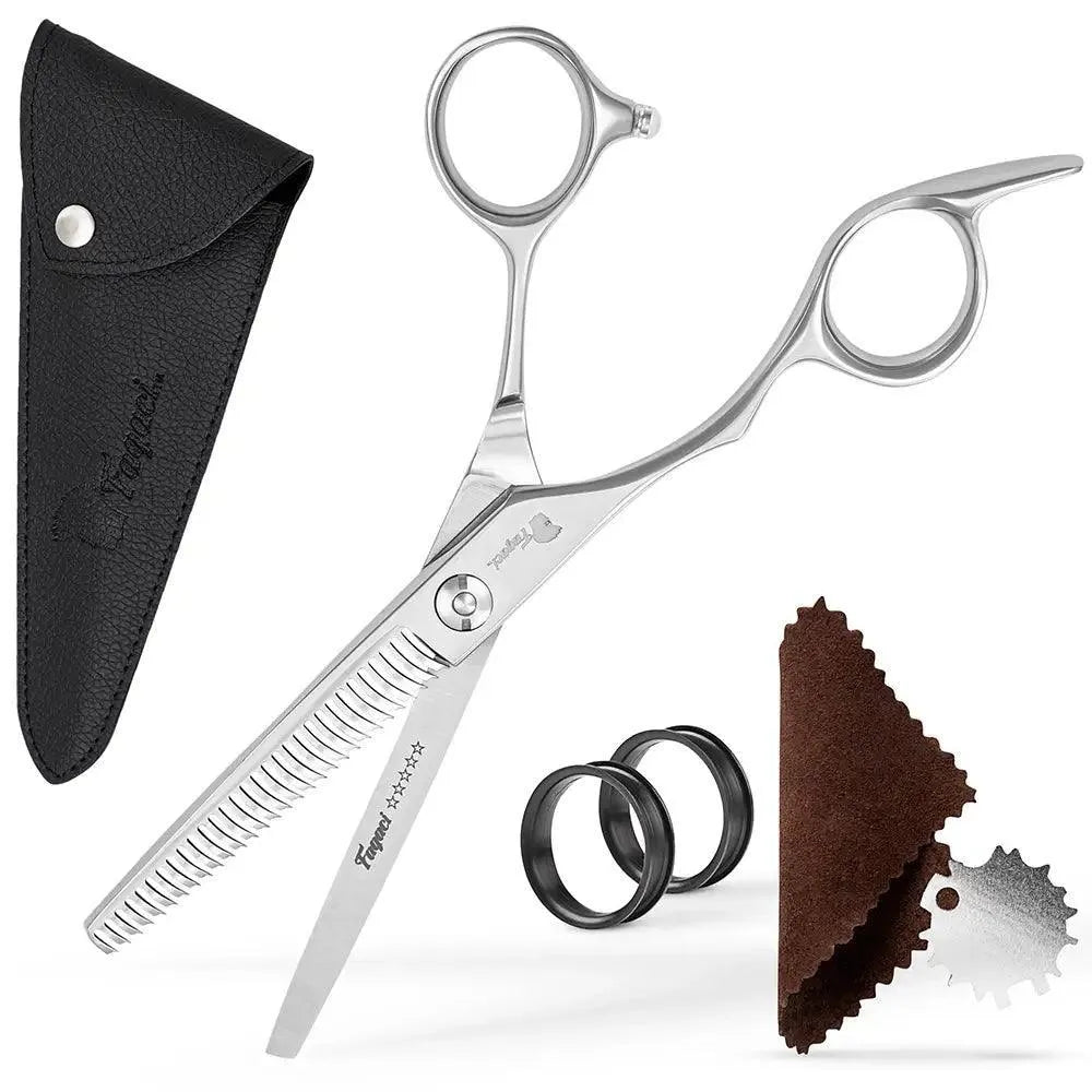 Professional Razor Thinning Shears for Hair Styling - Texturizing & Thinning Scissors for Barbers & Hairstylists - Perfect for Layering, Blending & Creating Texture in Salons or at Home