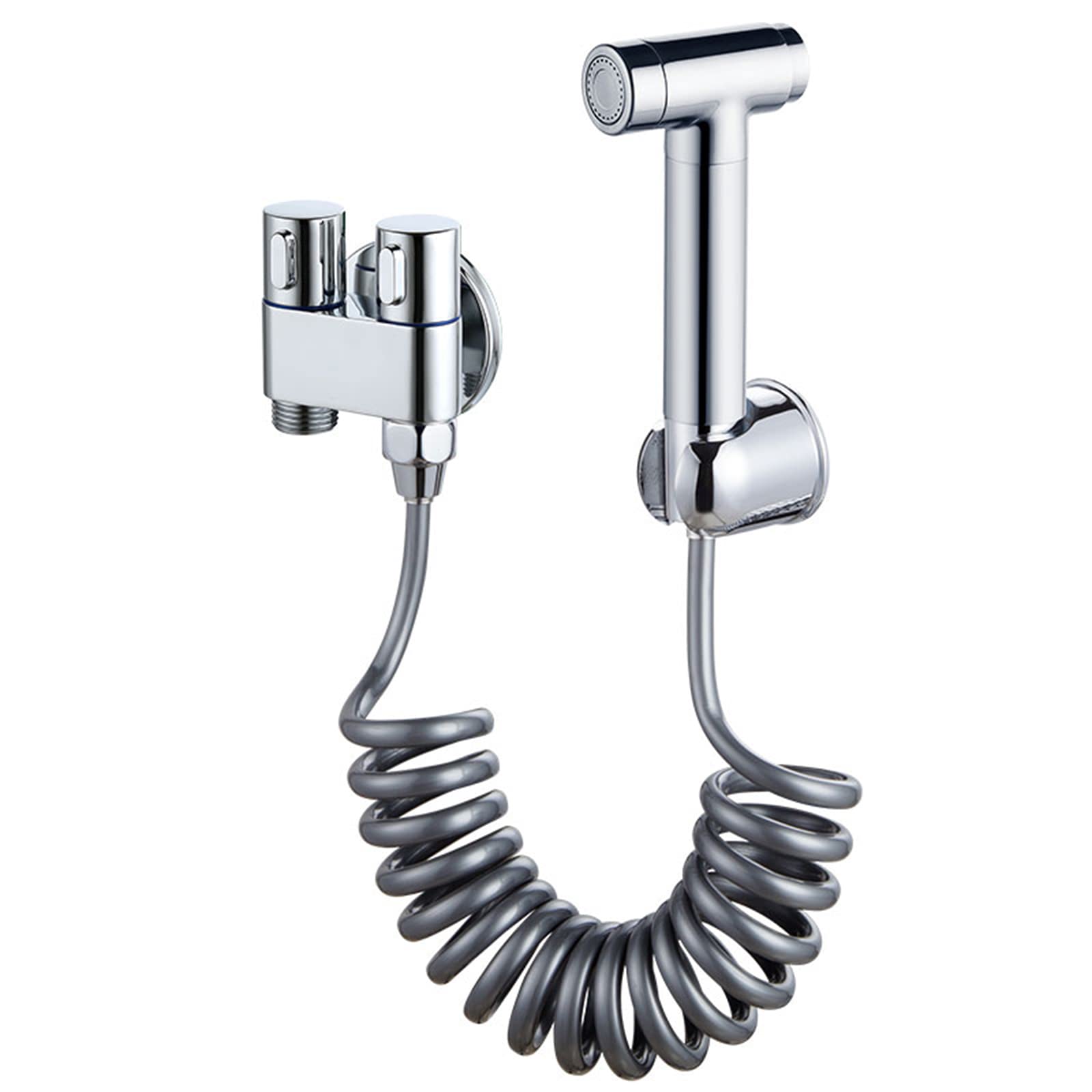 Brass Handheld Sprayer for Toilet, Baby Cloth Diaper & Pet Washing - Portable Chrome Attachment with 3m Hose (2m Option) - Easy to Install for Feminine Hygiene, Household & Garden Use