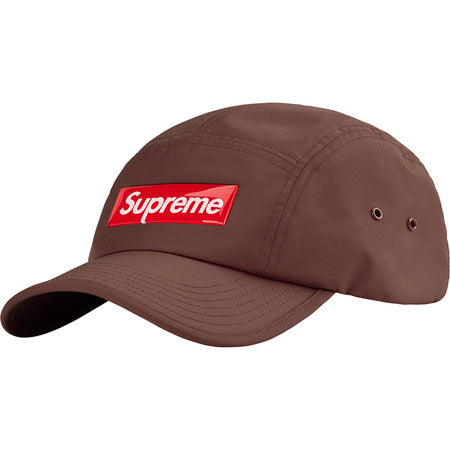 Supreme Inset Gel Camp Cap - Brown Adjustable Snapback Hat for Men & Women | Perfect for Outdoor Activities, Hiking, and Streetwear Fashion