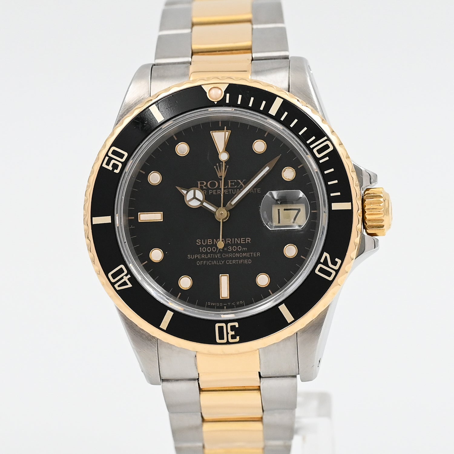 Vintage Rolex Submariner Date 40mm Men's Watch 1988 - Luxury Diver Timepiece for Collectors & Water Sports