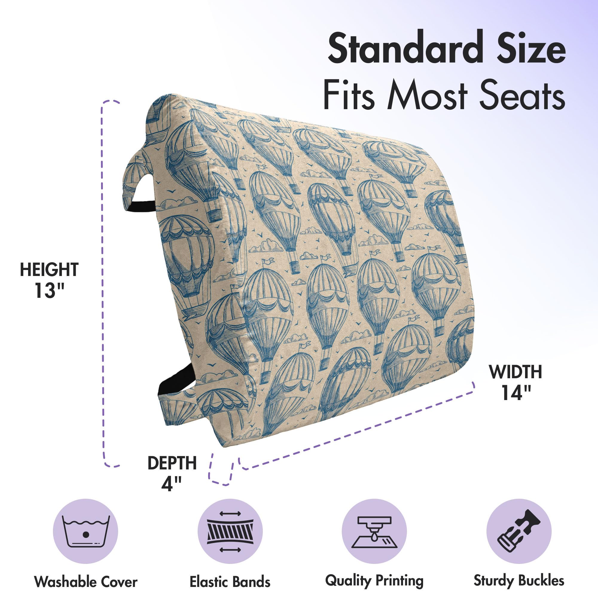 Ambesonne Lumbar Support Pillow - 14
