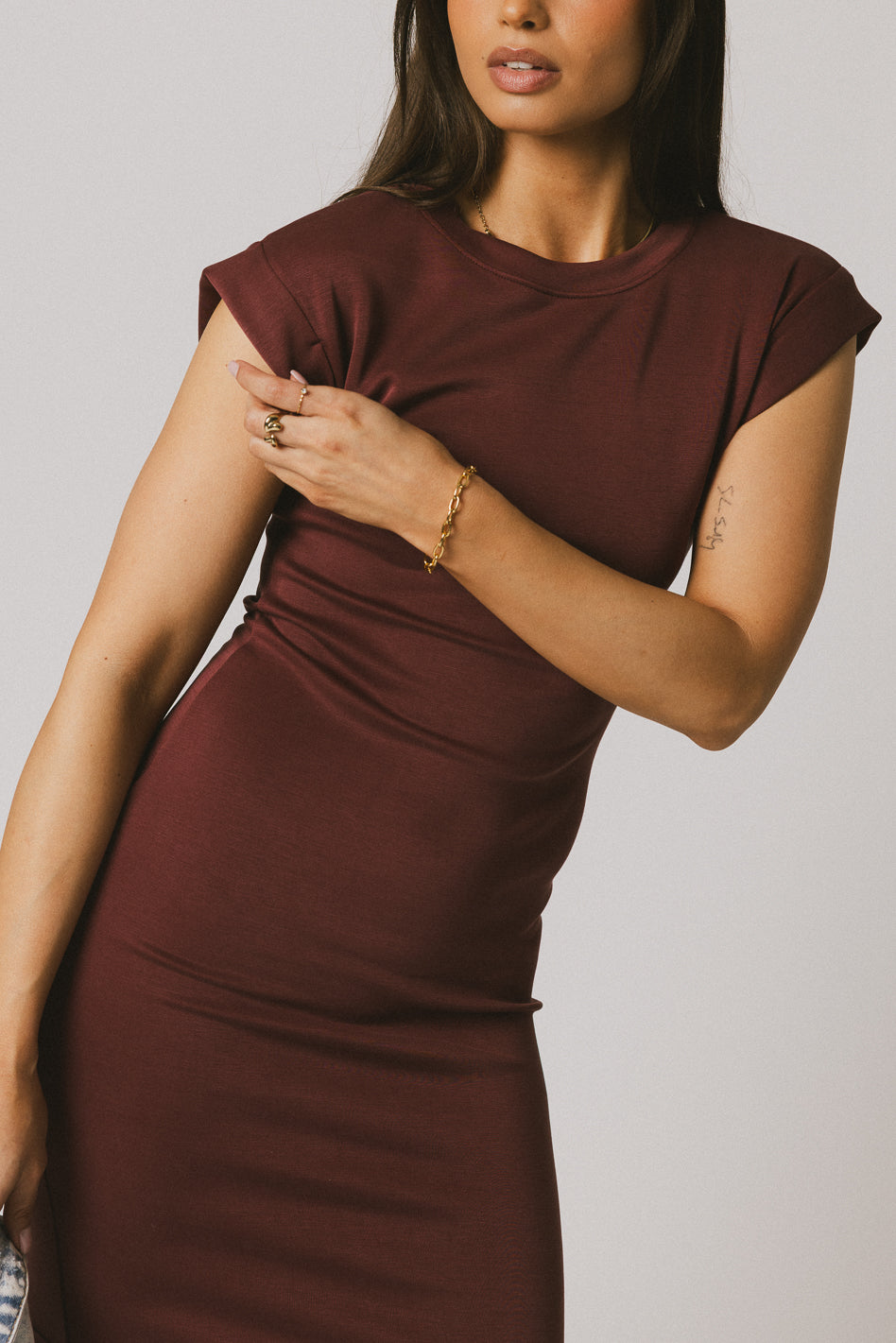 Lauren Short Sleeve Tee Shirt Mini Dress in Berry - Casual Summer Dress for Women | Perfect for Beach Outings, Brunch Dates & Weekend Getaways
